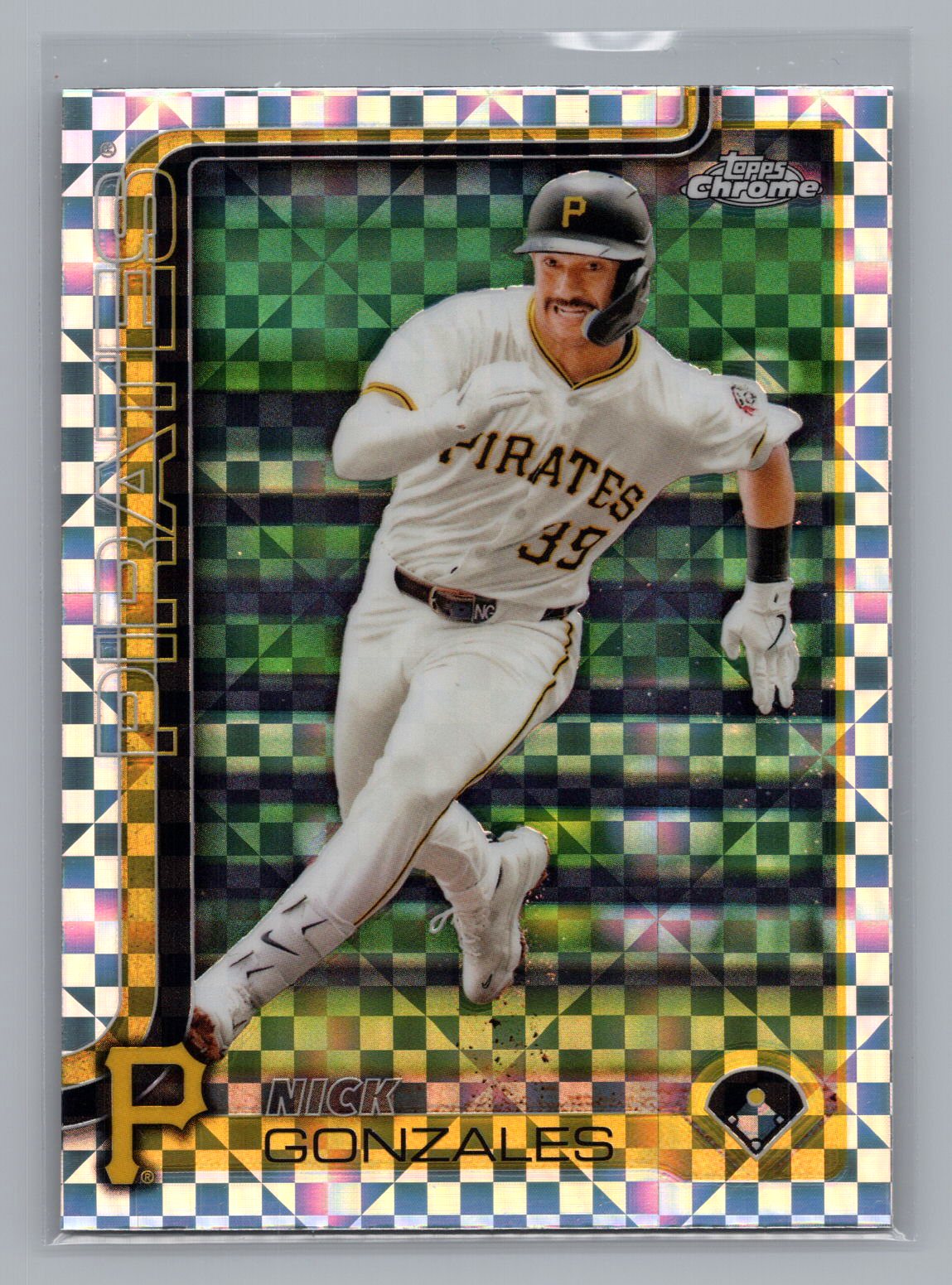 Nick Gonzales 2025 Topps Chrome Mojo Refractor Nick Gonzales 2025 Topps Chrome Mojo Refractor
