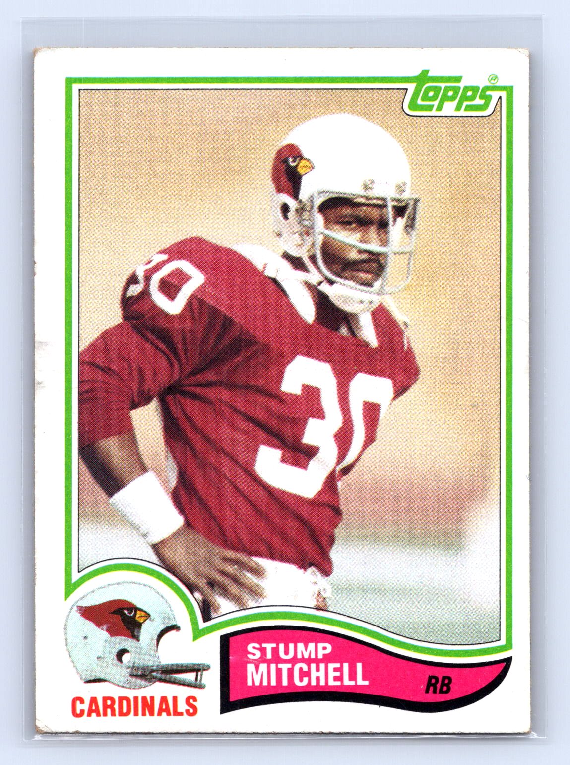 Stump Mitchell 1982 Topps Stump Mitchell 1982 Topps
