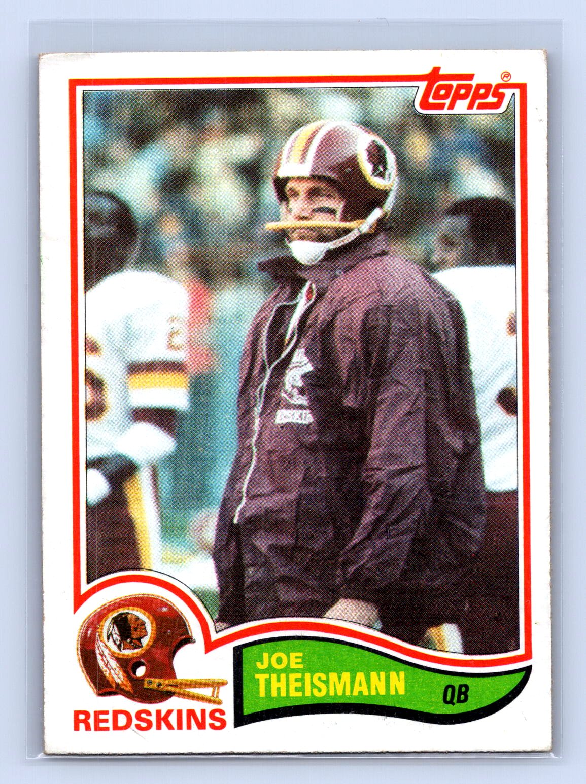 Joe Theismann 1982 Topps Joe Theismann 1982 Topps