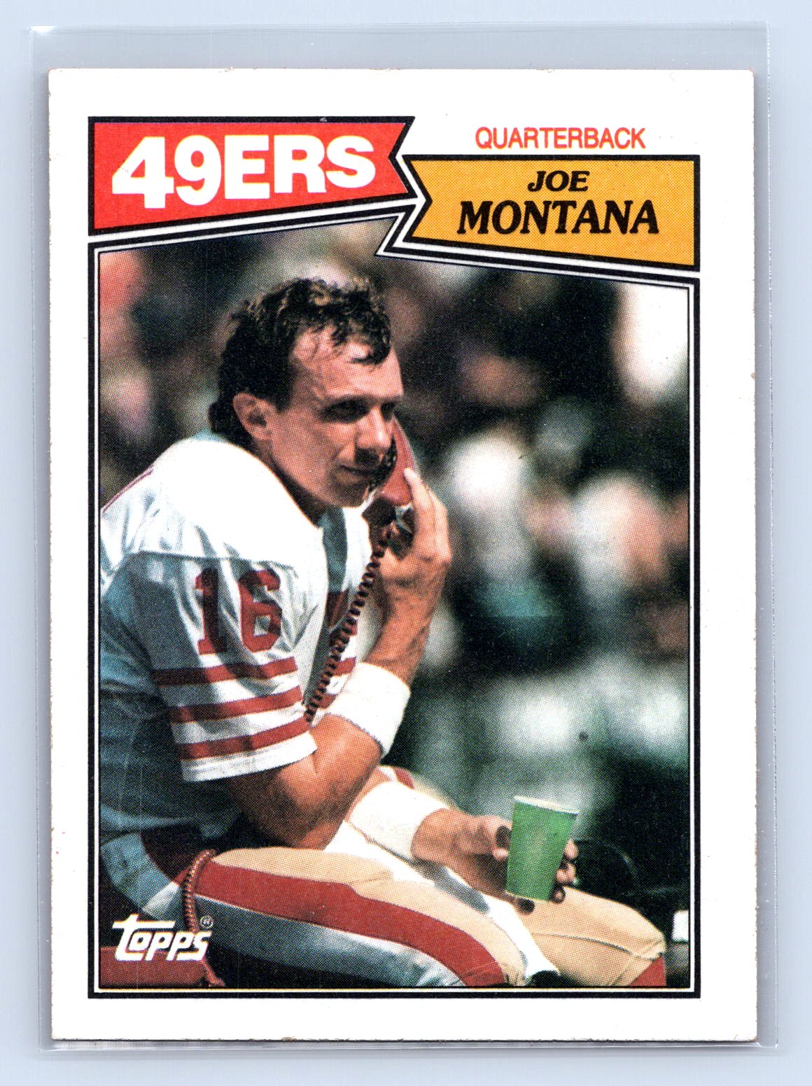 Joe Montana 1987 Topps Joe Montana 1987 Topps