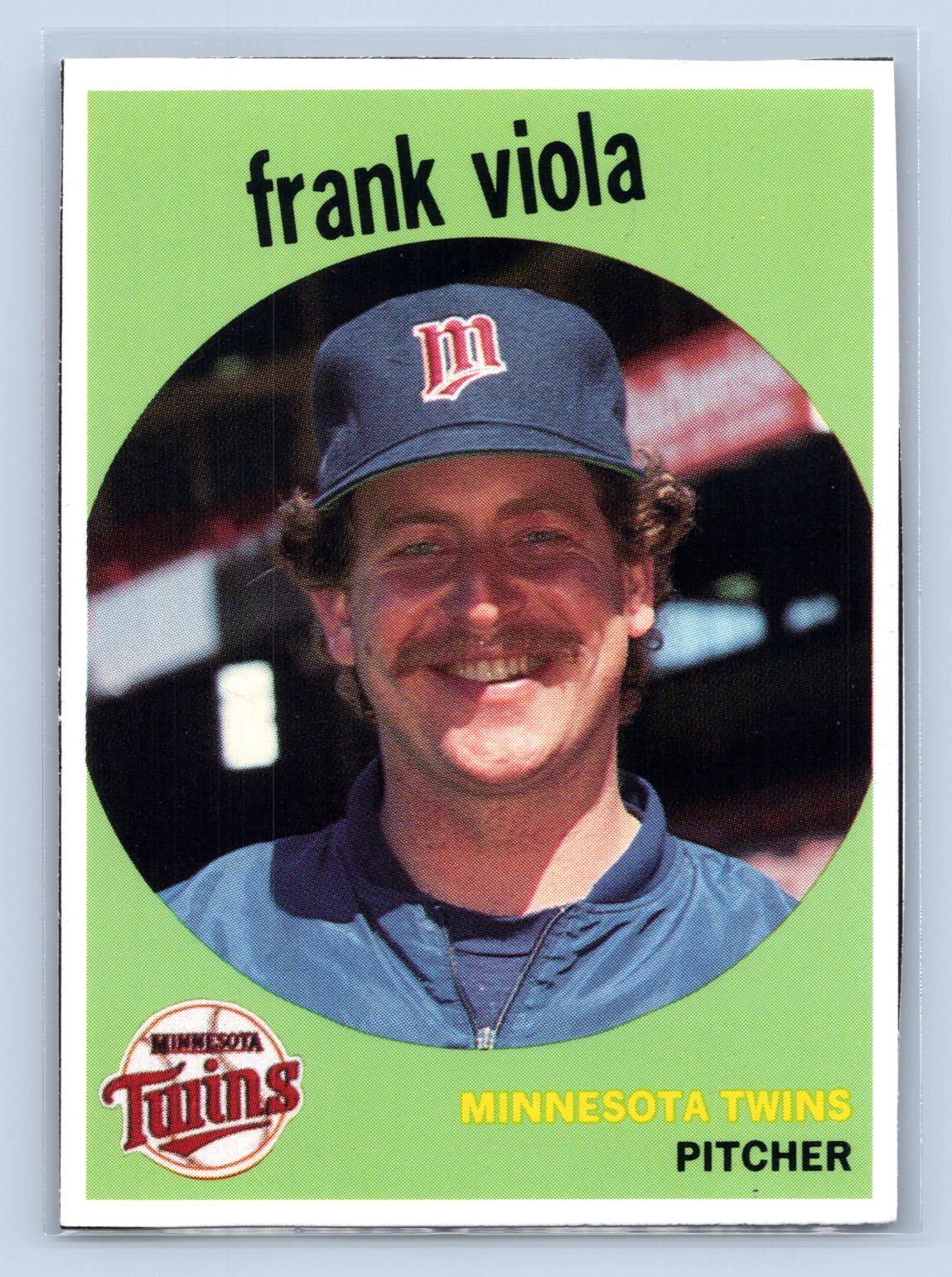 Frank Viola 1989 Baseball Cards Magazine Repli-Cards Frank Viola 1989 Baseball Cards Magazine Repli-Cards