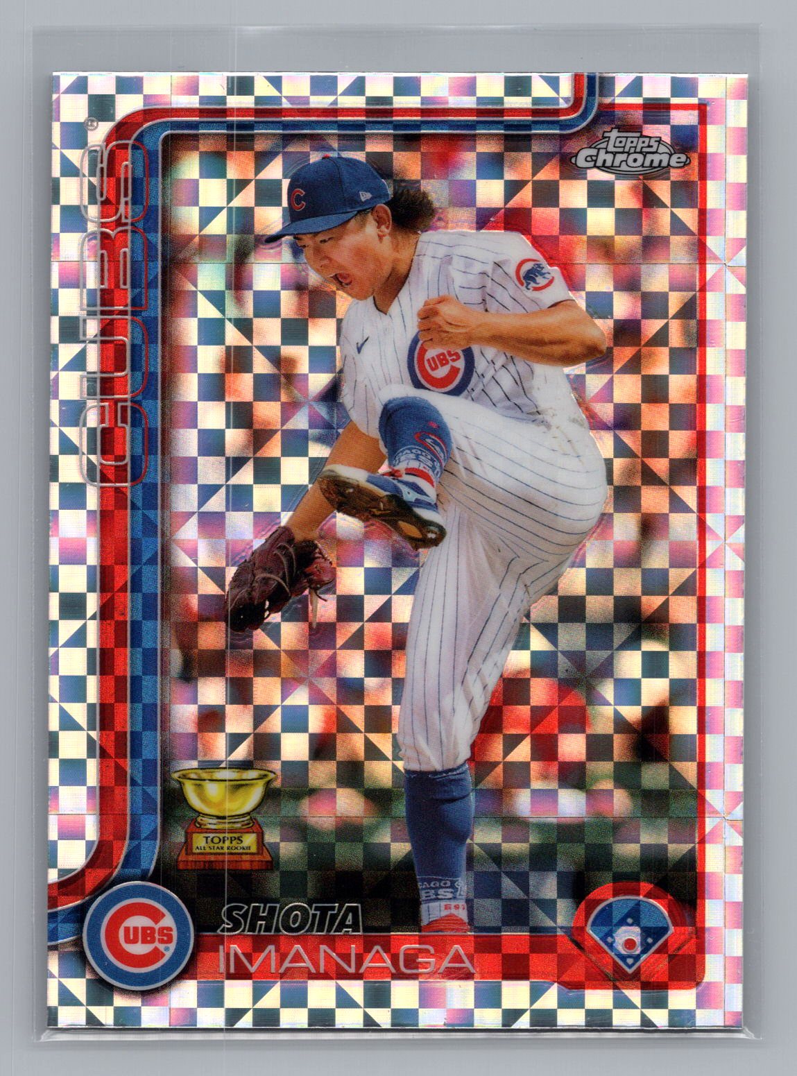 Shota Imanaga 2025 Topps Chrome Mojo Refractor Shota Imanaga 2025 Topps Chrome Mojo Refractor