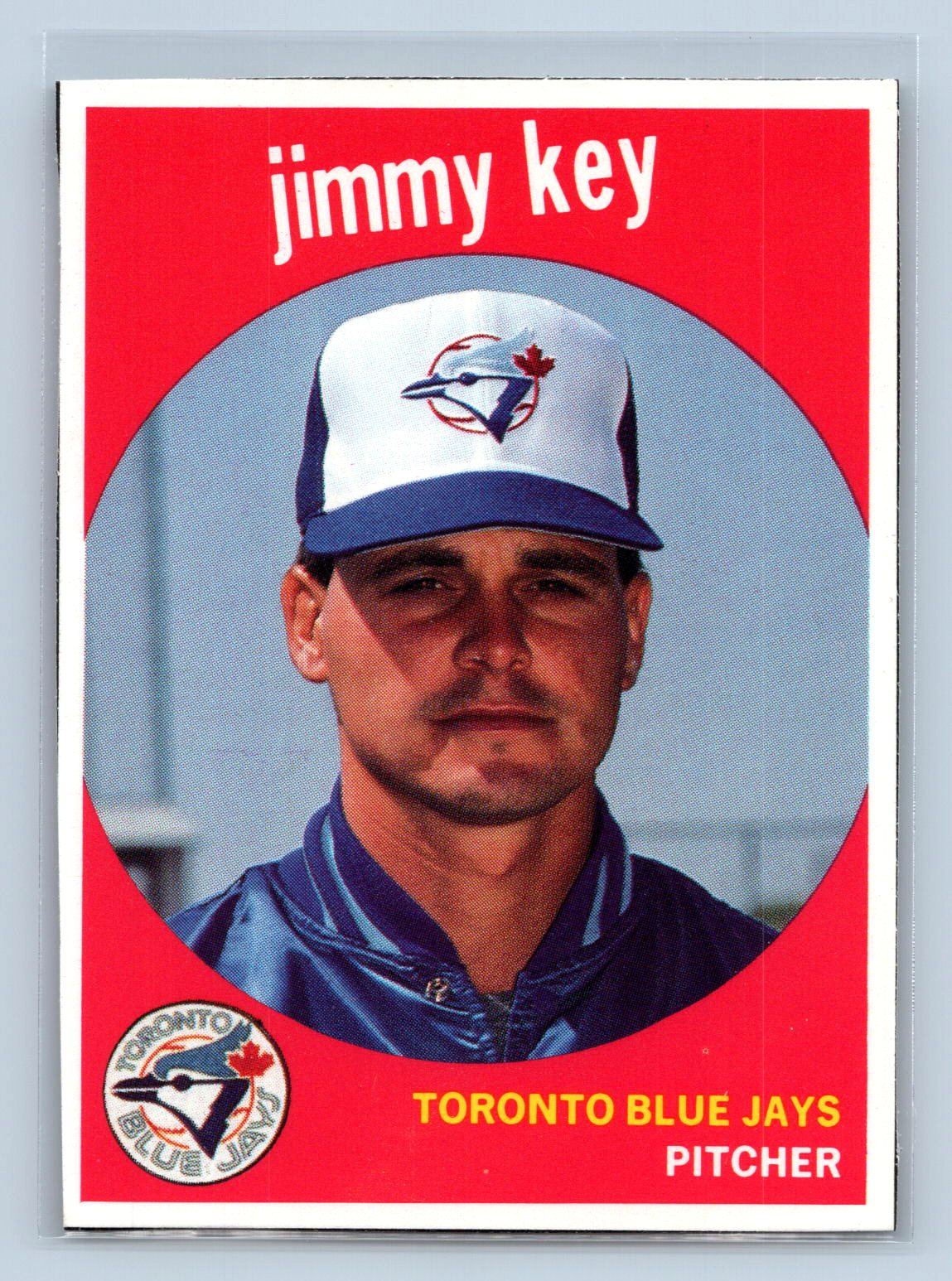 Jimmy Key 1989 Baseball Cards Magazine Repli-Cards Jimmy Key 1989 Baseball Cards Magazine Repli-Cards
