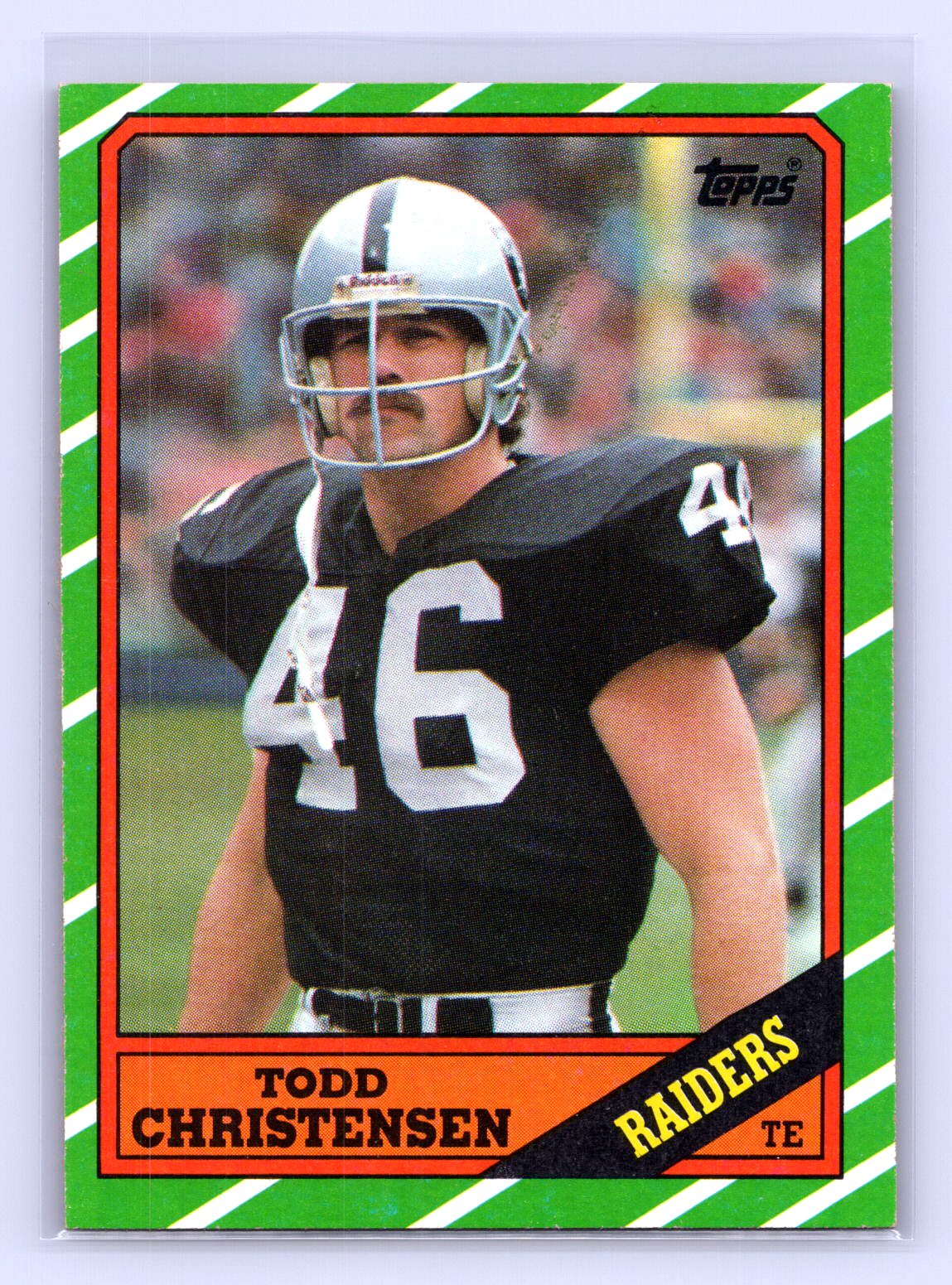 Todd Christensen 1986 Topps Todd Christensen 1986 Topps