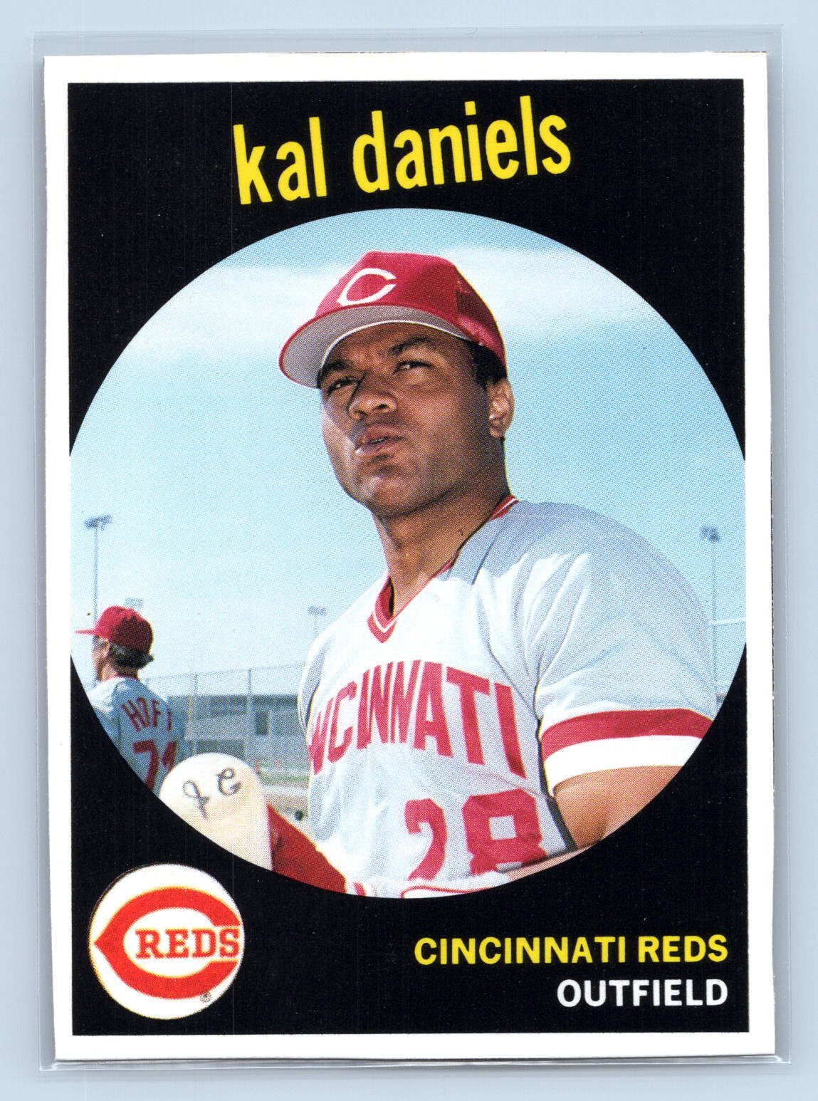 Kal Daniels 1989 Baseball Cards Magazine Repli-Cards Kal Daniels 1989 Baseball Cards Magazine Repli-Cards