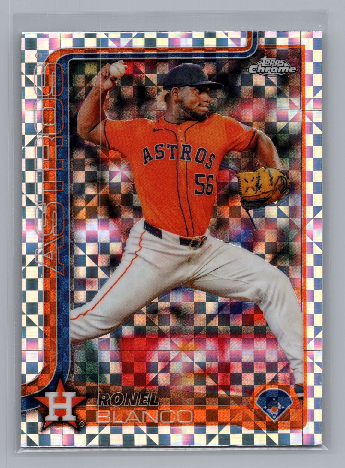 Ronel Blanco 2025 Topps Chrome Mojo Refractor Ronel Blanco 2025 Topps Chrome Mojo Refractor