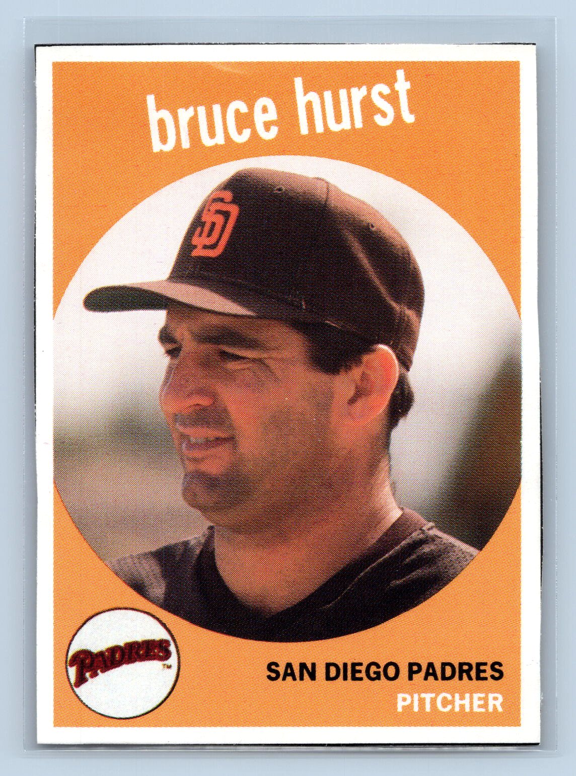 Bruce Hurst 1989 Baseball Cards Magazine Repli-Cards Bruce Hurst 1989 Baseball Cards Magazine Repli-Cards