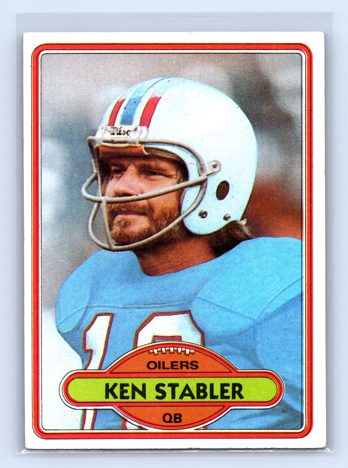 Ken Stabler 1980 Topps Ken Stabler 1980 Topps
