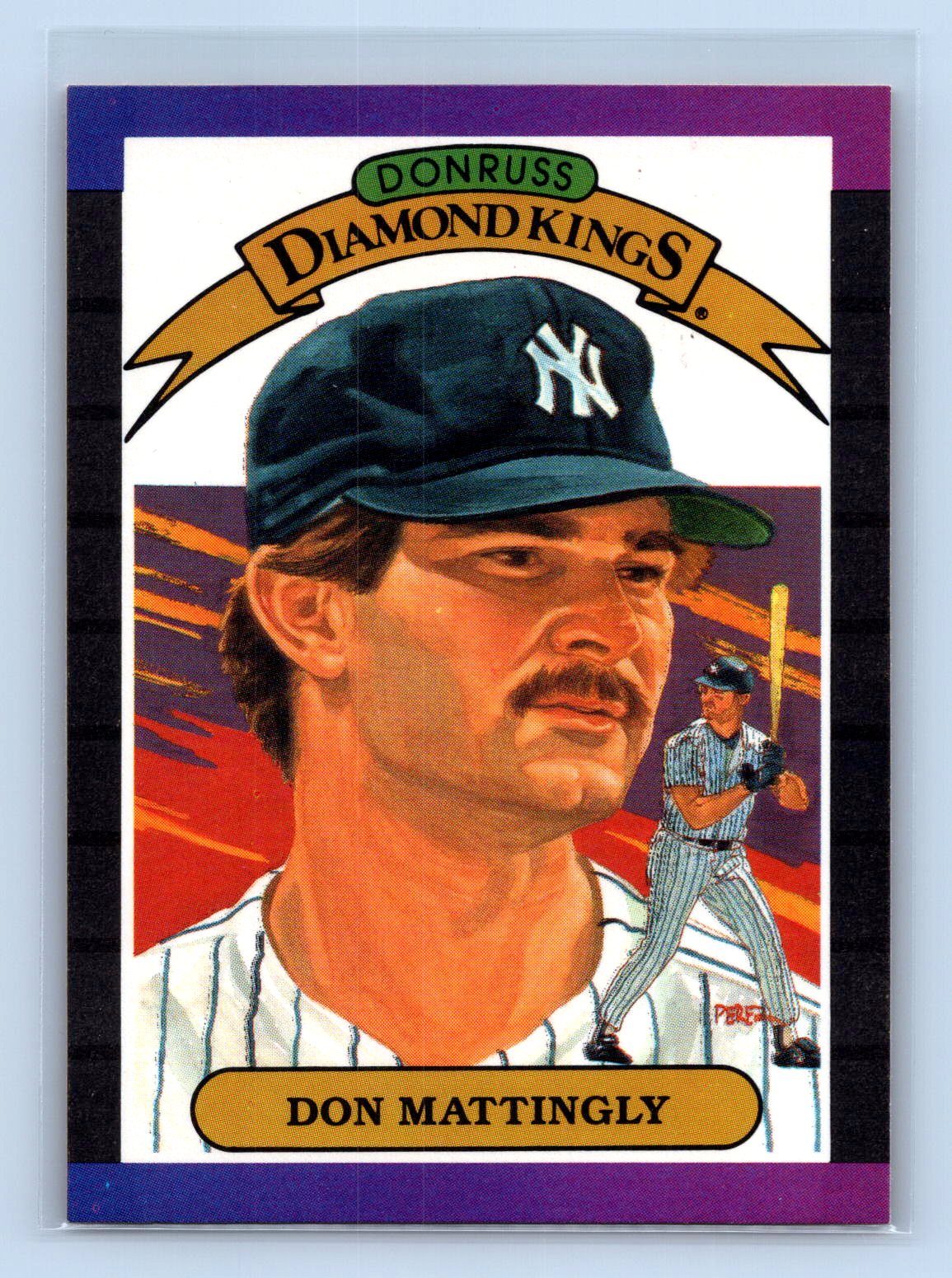 Don Mattingly Donruss Diamond Kings Yankees Don Mattingly Donruss Diamond Kings Yankees