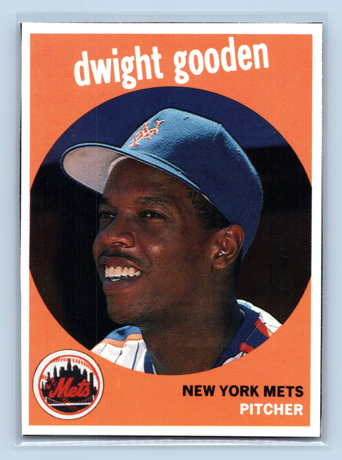 Dwight Gooden 1989 Baseball Cards Magazine Repli-Cards Dwight Gooden 1989 Baseball Cards Magazine Repli-Cards
