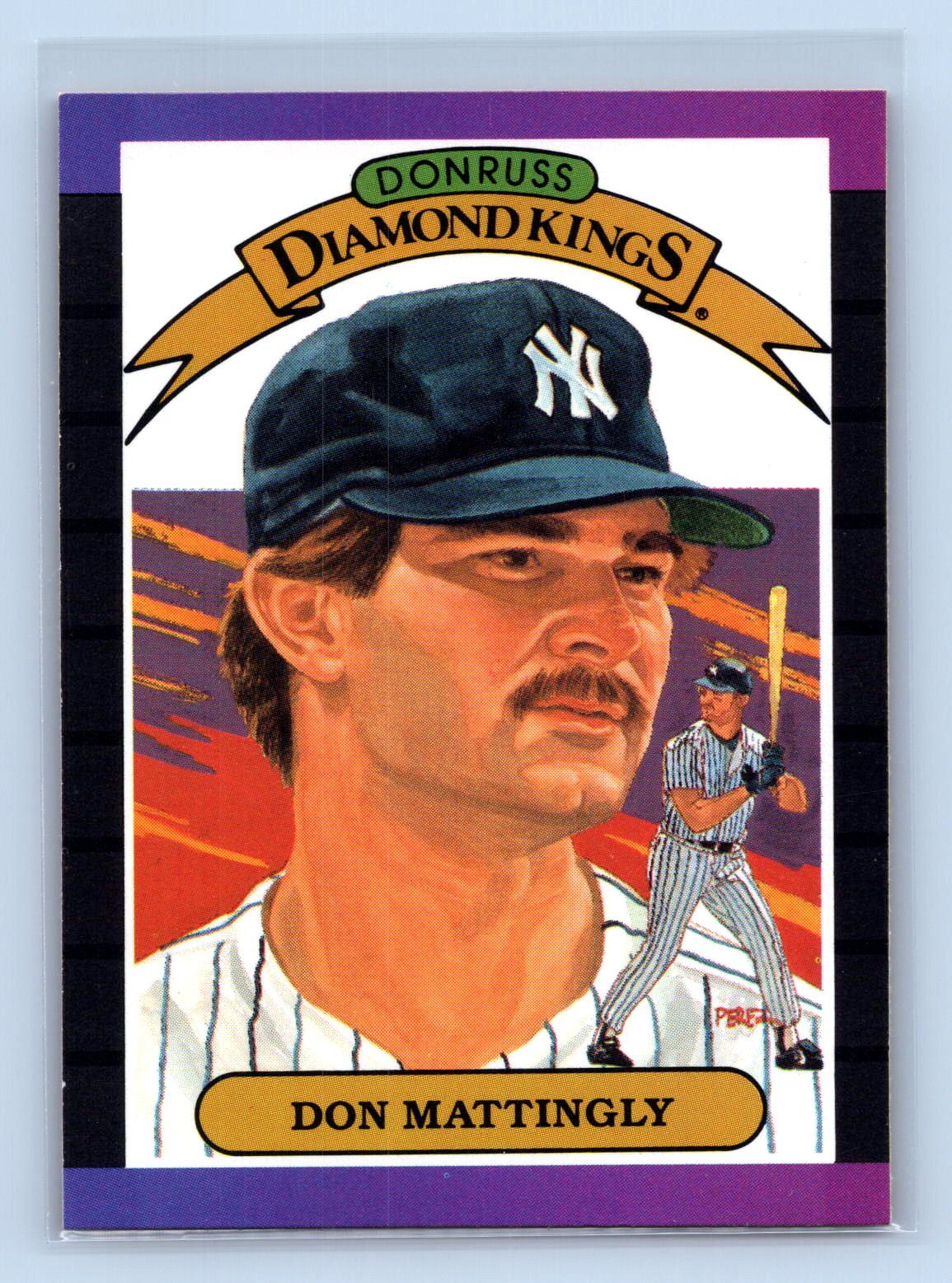 Don Mattingly Donruss Diamond Kings Yankees Don Mattingly Donruss Diamond Kings Yankees