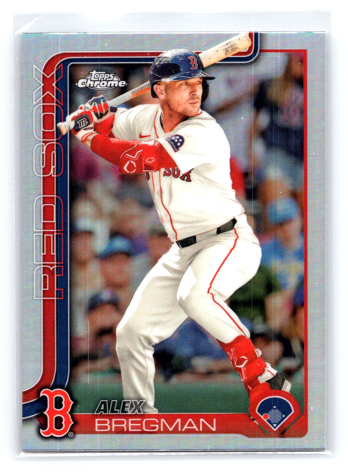 Alex Bregman 2025 Topps Chrome Refractor Alex Bregman 2025 Topps Chrome Refractor