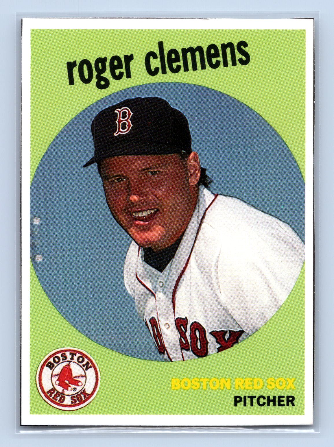 Roger Clemens 1989 Baseball Cards Magazine Repli-Cards Roger Clemens 1989 Baseball Cards Magazine Repli-Cards