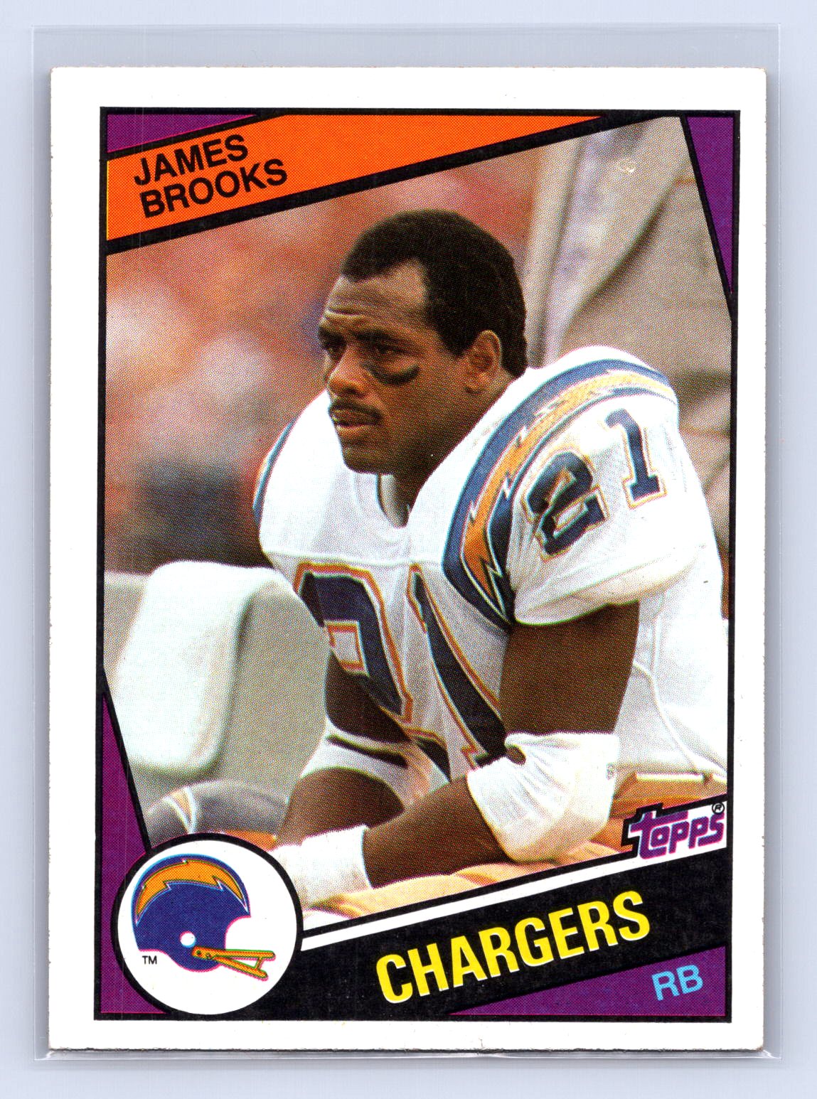 James Brooks 1984 Topps James Brooks 1984 Topps