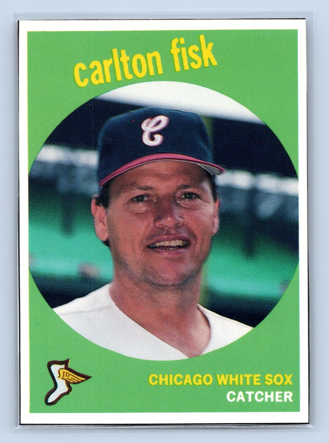 Carlton Fisk 1989 Baseball Cards Magazine Repli-Cards Carlton Fisk 1989 Baseball Cards Magazine Repli-Cards