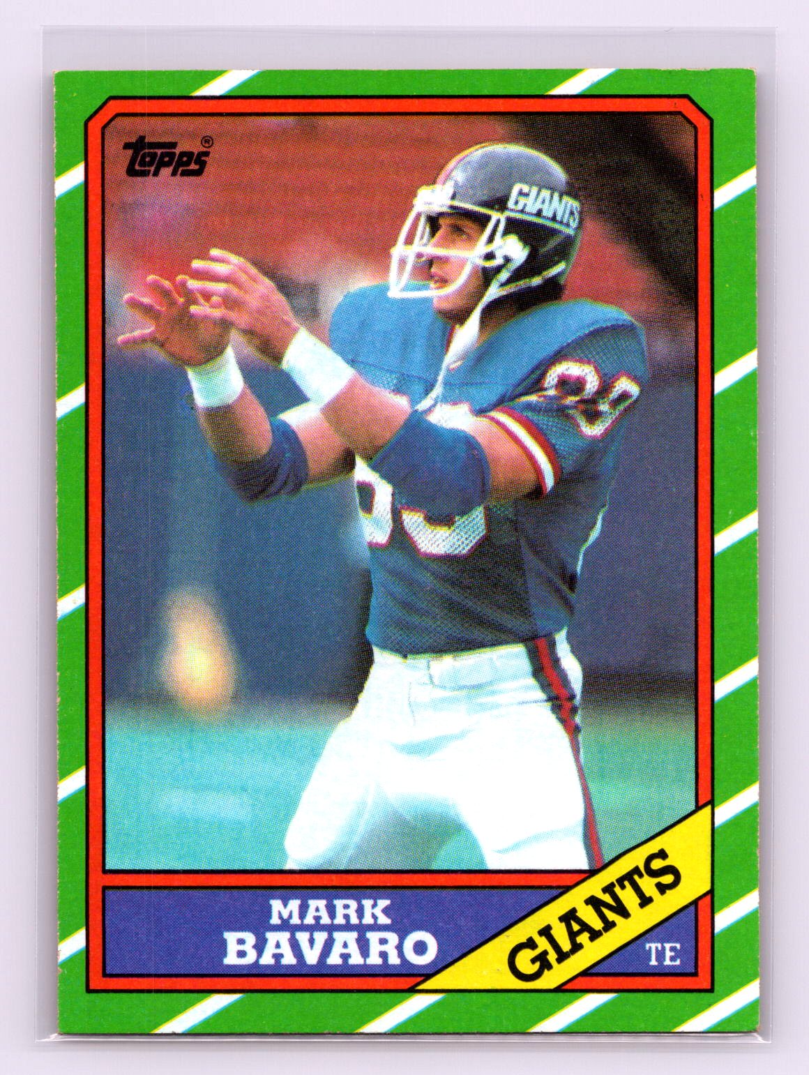 Mark Bavaro 1986 Topps Mark Bavaro 1986 Topps