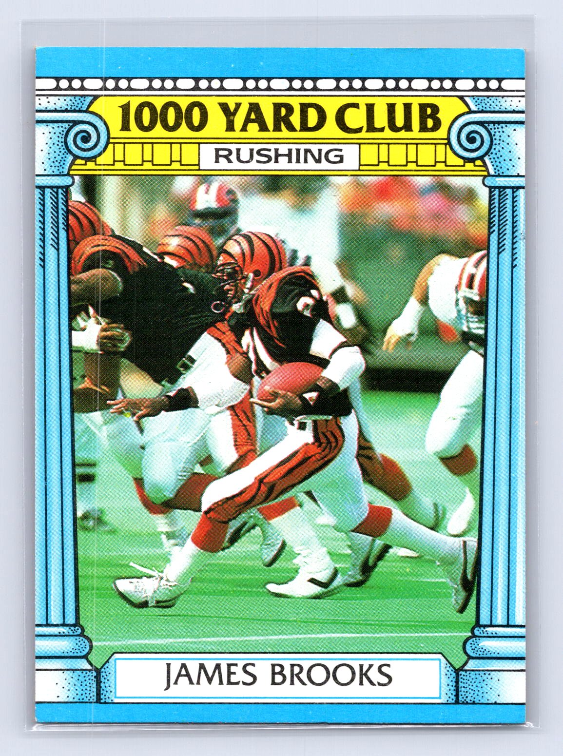 James Brooks 1987 Topps 1000 Yard Club James Brooks 1987 Topps 1000 Yard Club