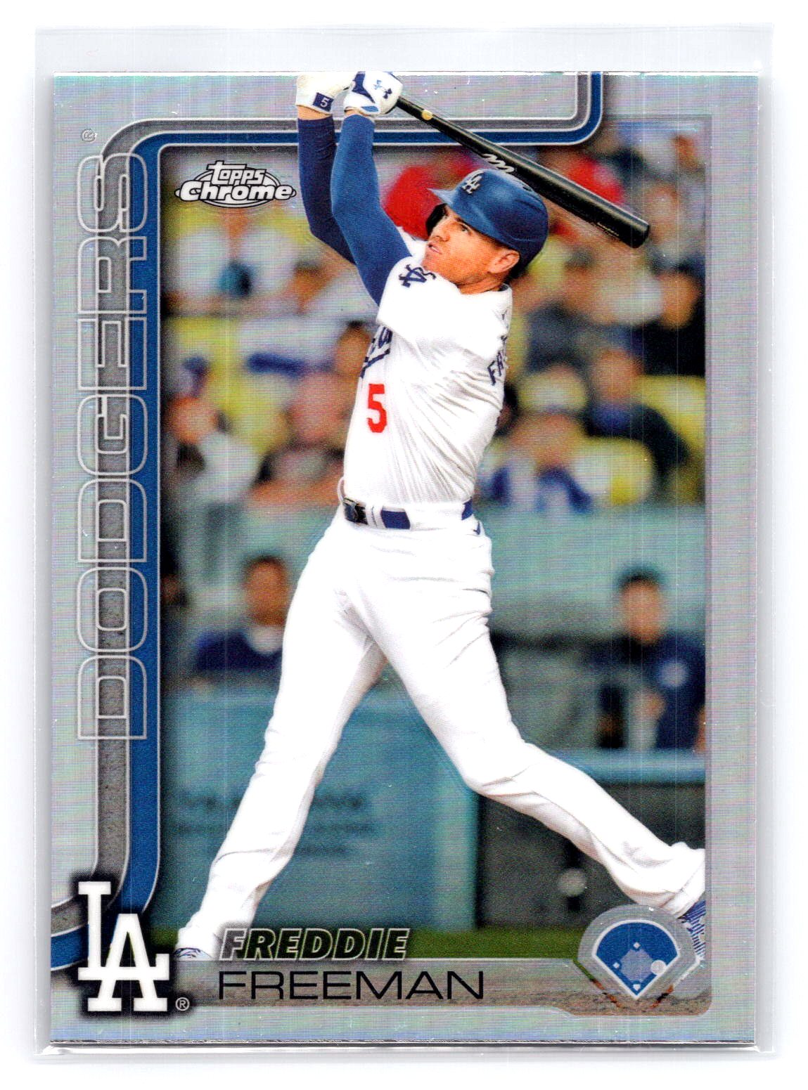 Freddie Freeman 2025 Topps Chrome Refractor Freddie Freeman 2025 Topps Chrome Refractor