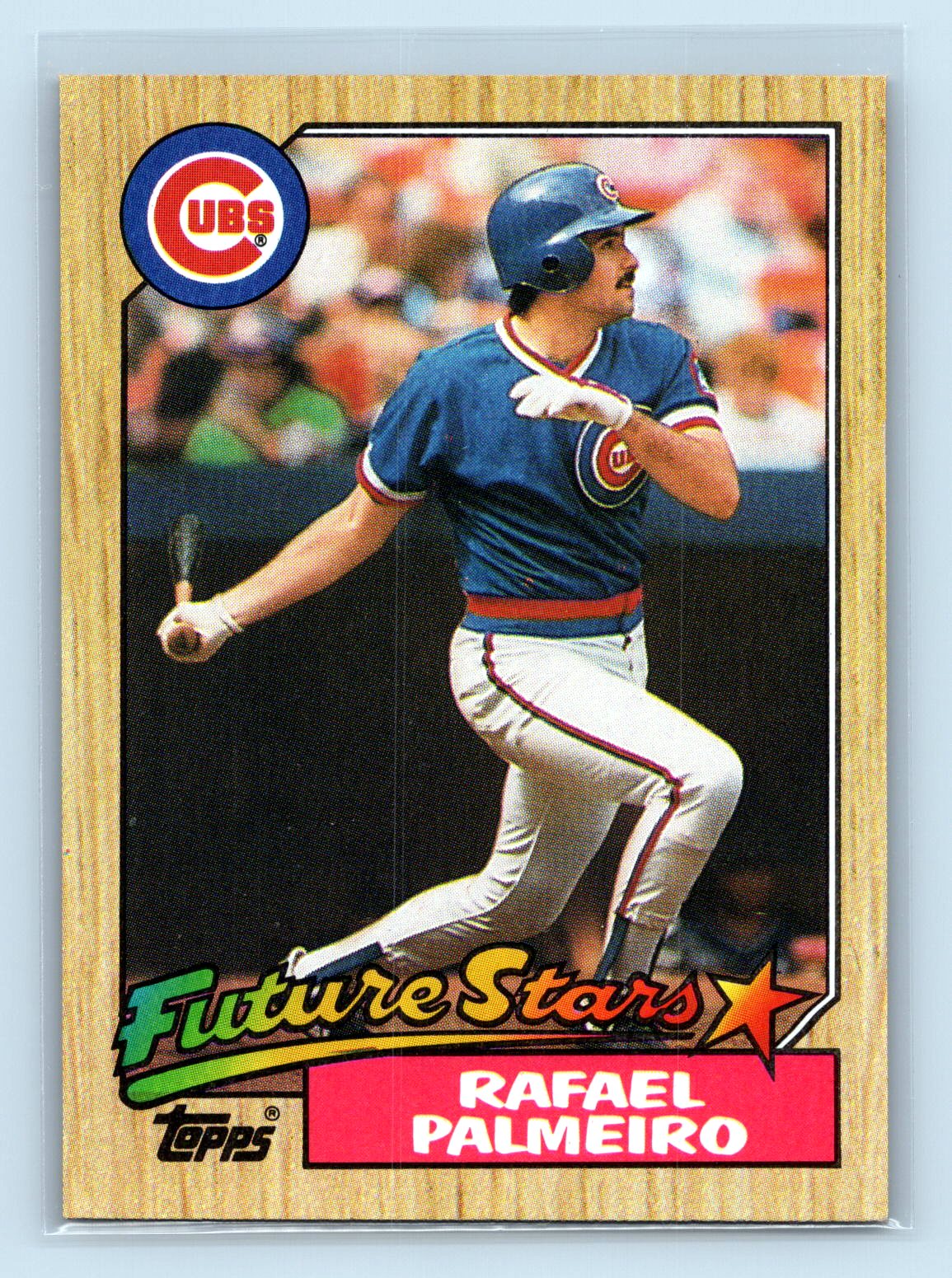 Rafael Palmeiro Topps RC Rookie Future Stars Cubs Rafael Palmeiro Topps RC Rookie Future Stars Cubs