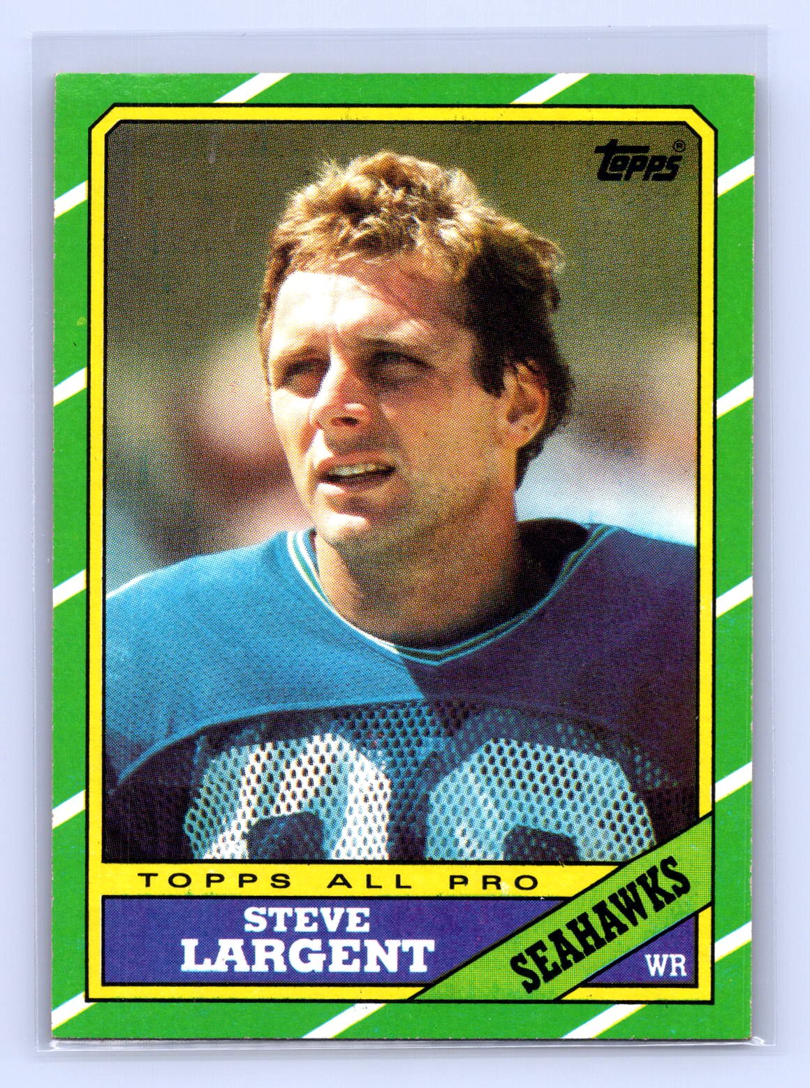 Steve Largent 1986 Topps All Pro Steve Largent 1986 Topps All Pro