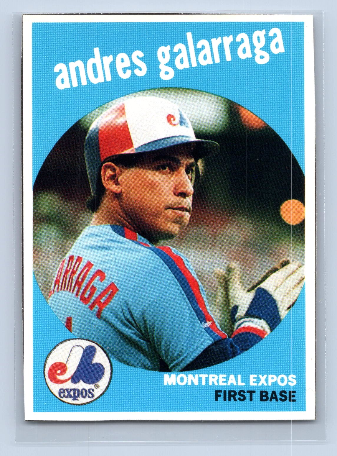 Andres Galarraga 1989 Baseball Cards Magazine Repli-Cards Andres Galarraga 1989 Baseball Cards Magazine Repli-Cards