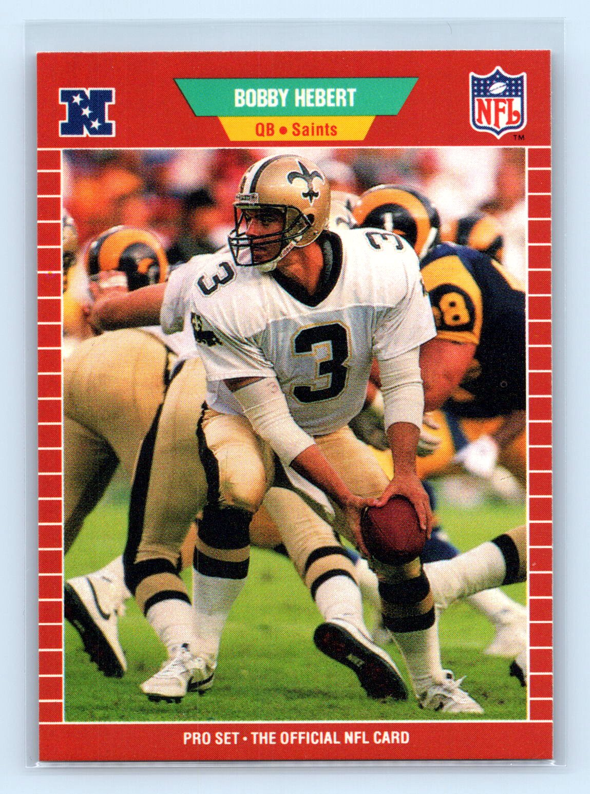 Bobby Hebert 1989 Pro Set Bobby Hebert 1989 Pro Set
