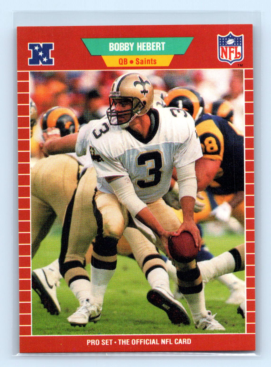 Bobby Hebert 1989 Pro Set Bobby Hebert 1989 Pro Set