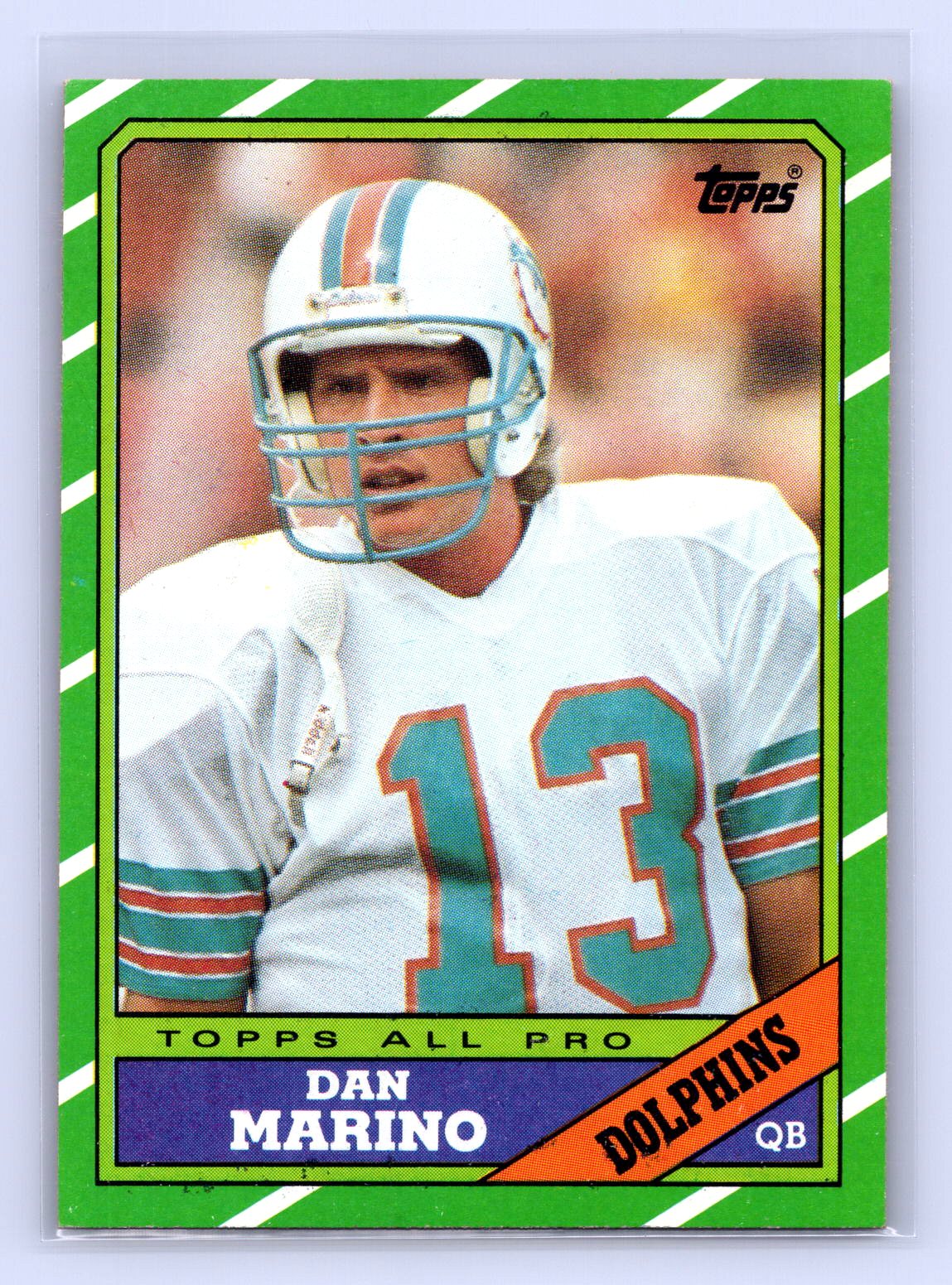 Dan Marino 1986 Topps All Pro Dan Marino 1986 Topps All Pro