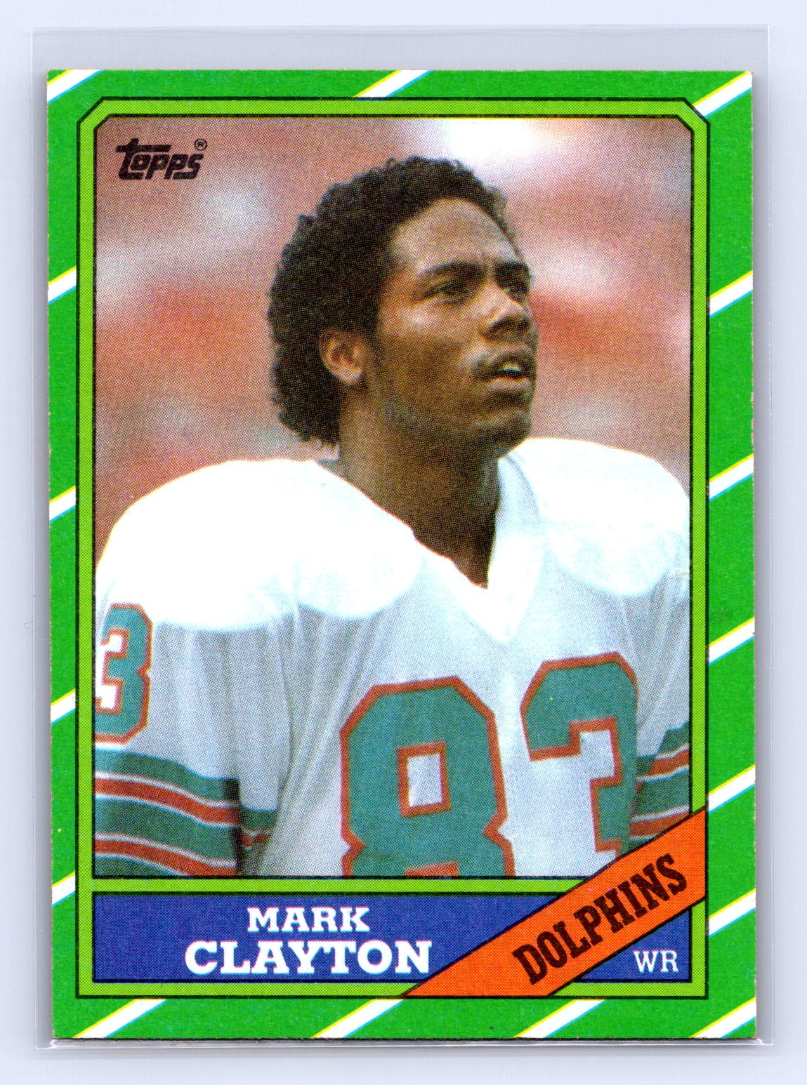 Mark Clayton 1986 Topps Mark Clayton 1986 Topps