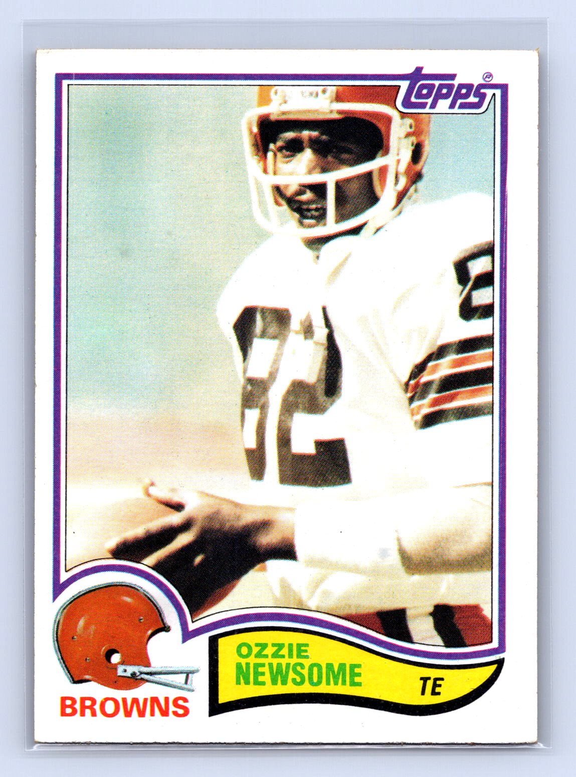 Ozzie Newsome 1982 Topps Ozzie Newsome 1982 Topps
