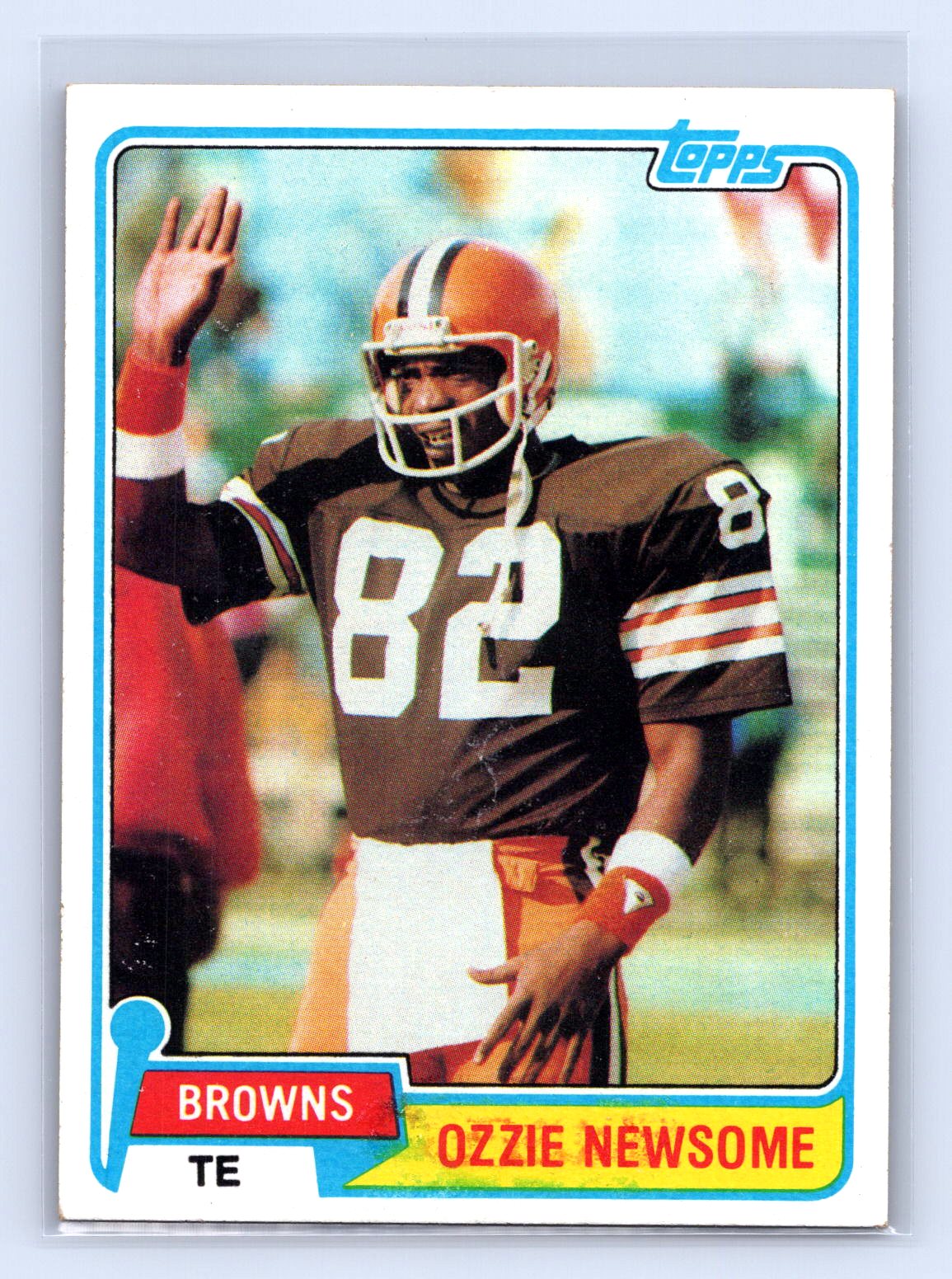 Ozzie Newsome 1981 Topps Ozzie Newsome 1981 Topps