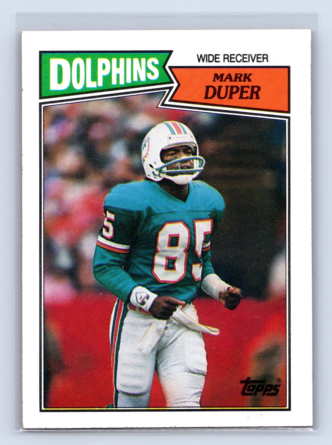 Mark Duper 1987 Topps Mark Duper 1987 Topps