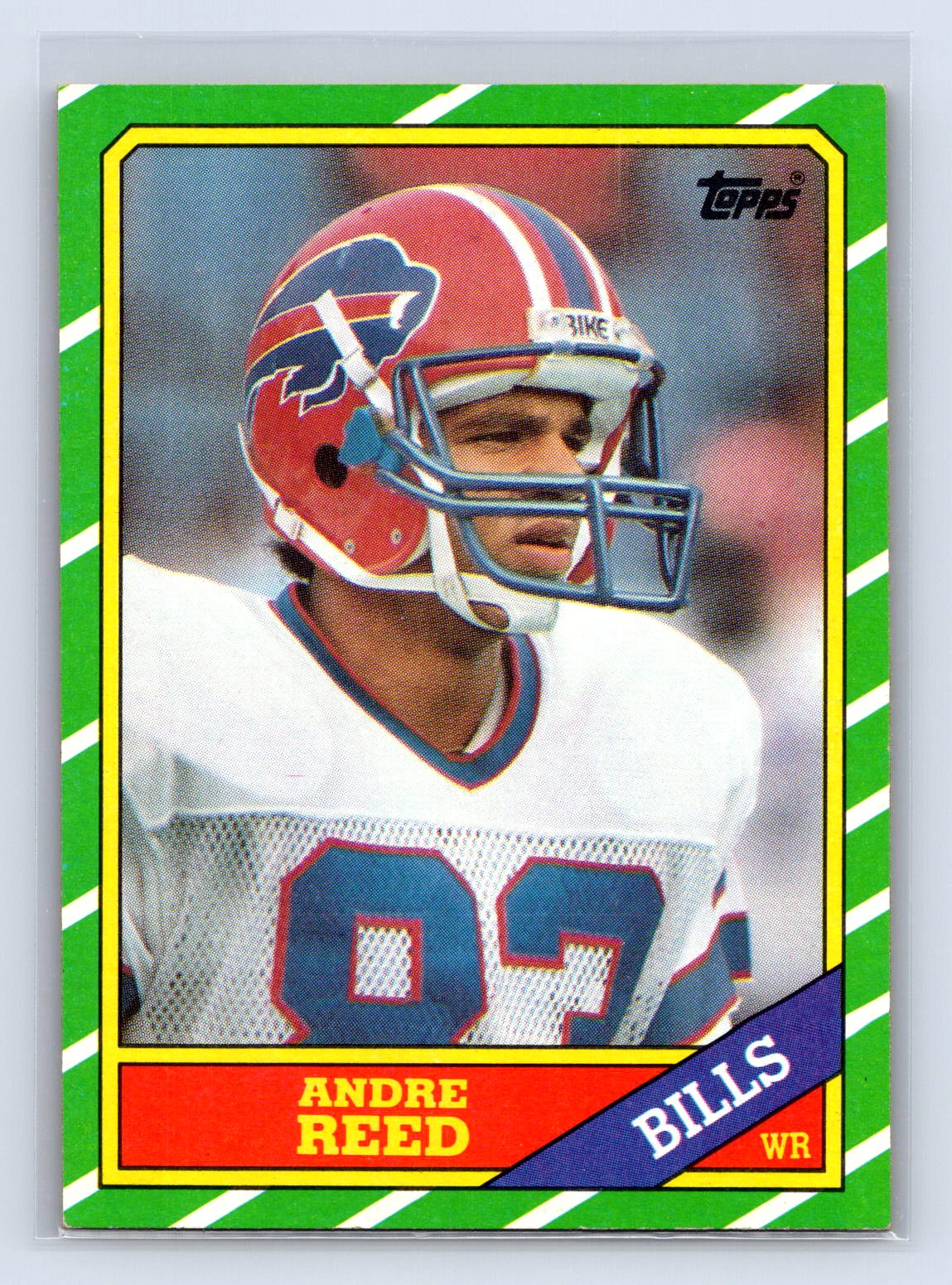 Andre Reed 1986 Topps HOF RC Rookie Andre Reed 1986 Topps HOF RC Rookie