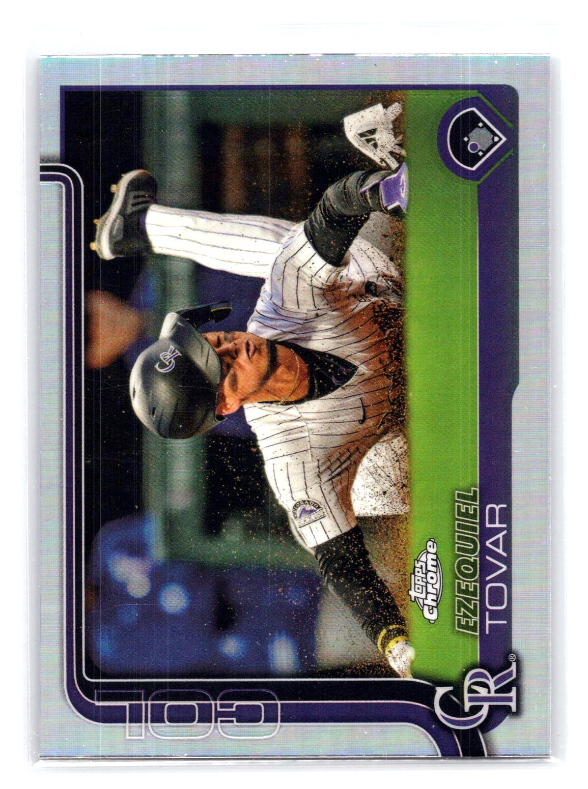 Ezequiel Tovar 2025 Topps Chrome Refractor Ezequiel Tovar 2025 Topps Chrome Refractor