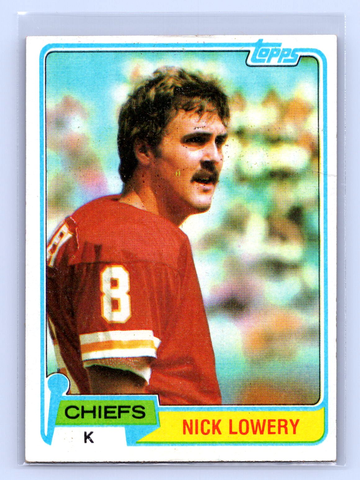 Nick Lowery 1981 Topps Nick Lowery 1981 Topps