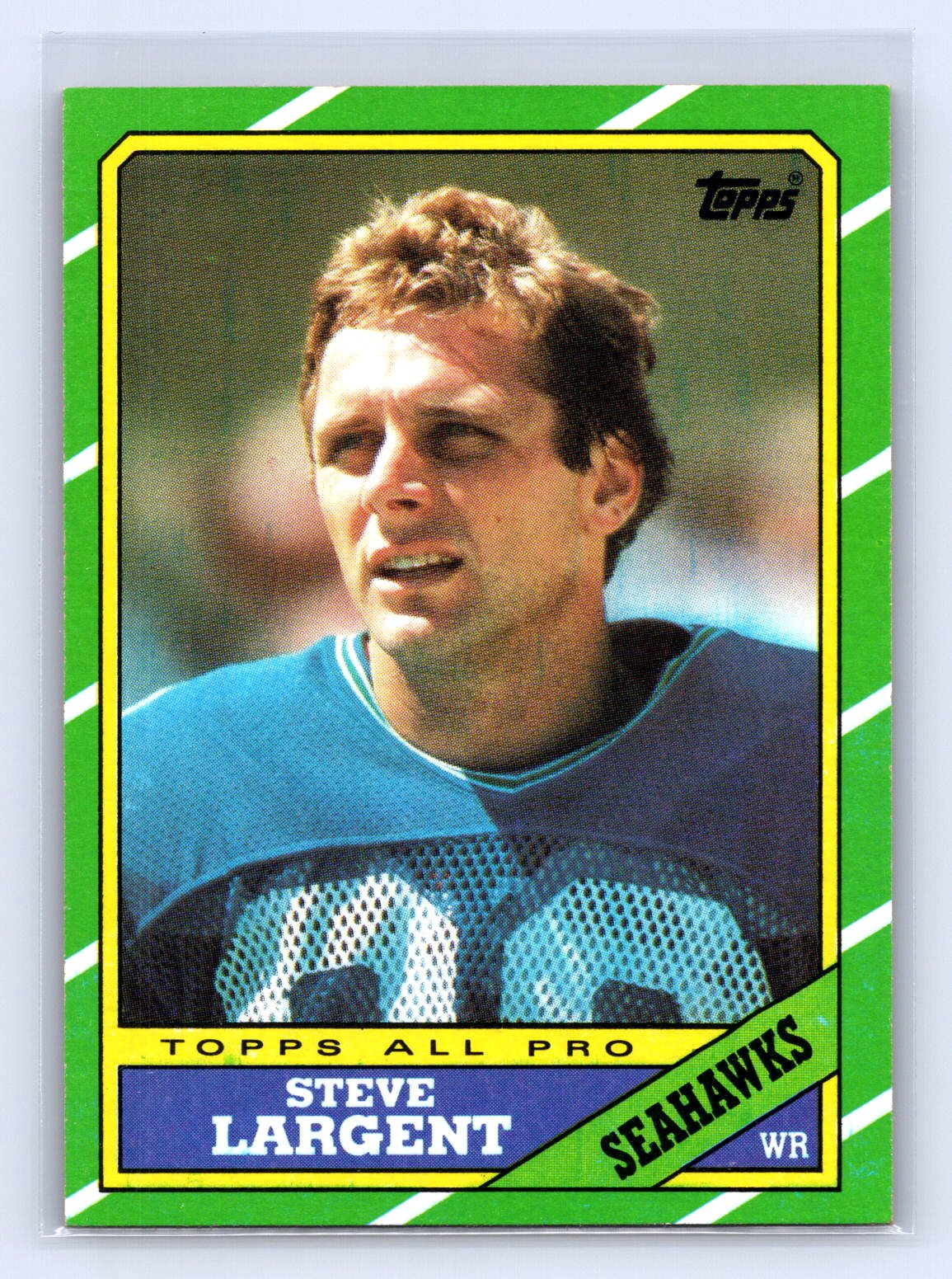 Steve Largent 1986 Topps All Pro Steve Largent 1986 Topps All Pro