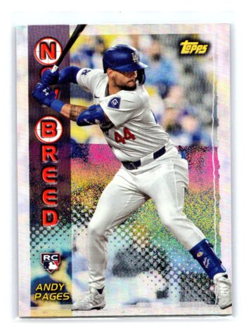 Andy Pages 2024 Topps RC New Breed Dodgers