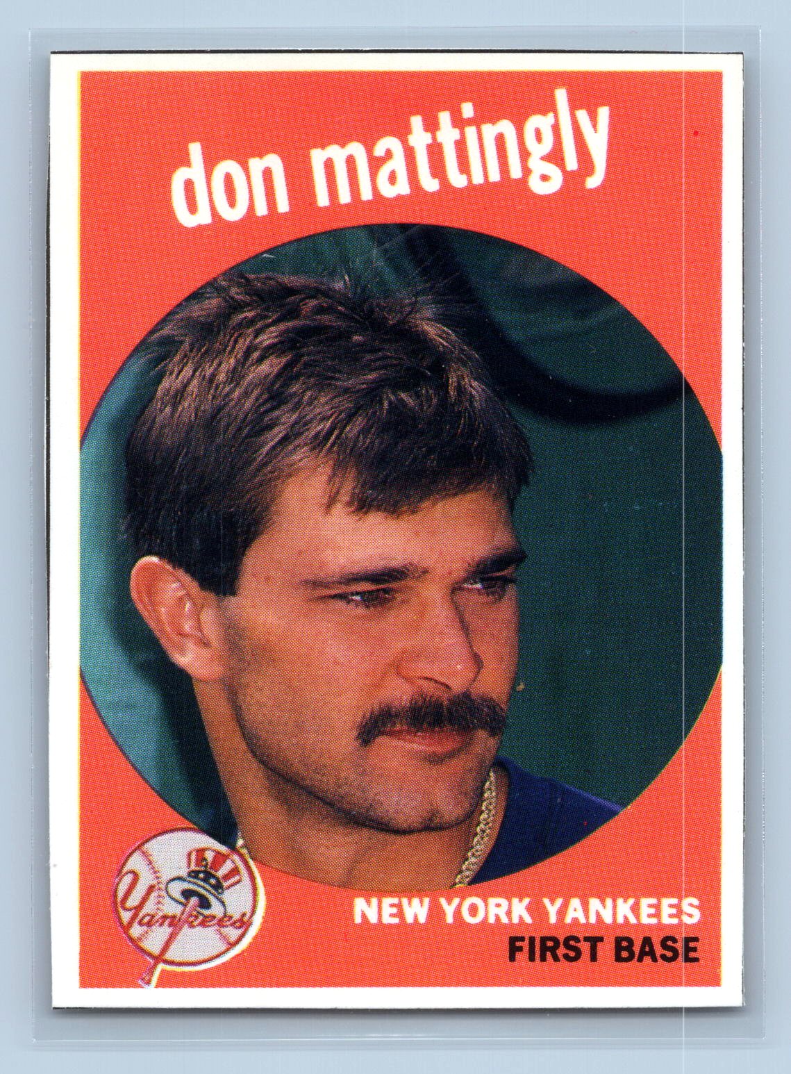 Don Mattingly 1989 Baseball Cards Magazine Repli-Cards Don Mattingly 1989 Baseball Cards Magazine Repli-Cards