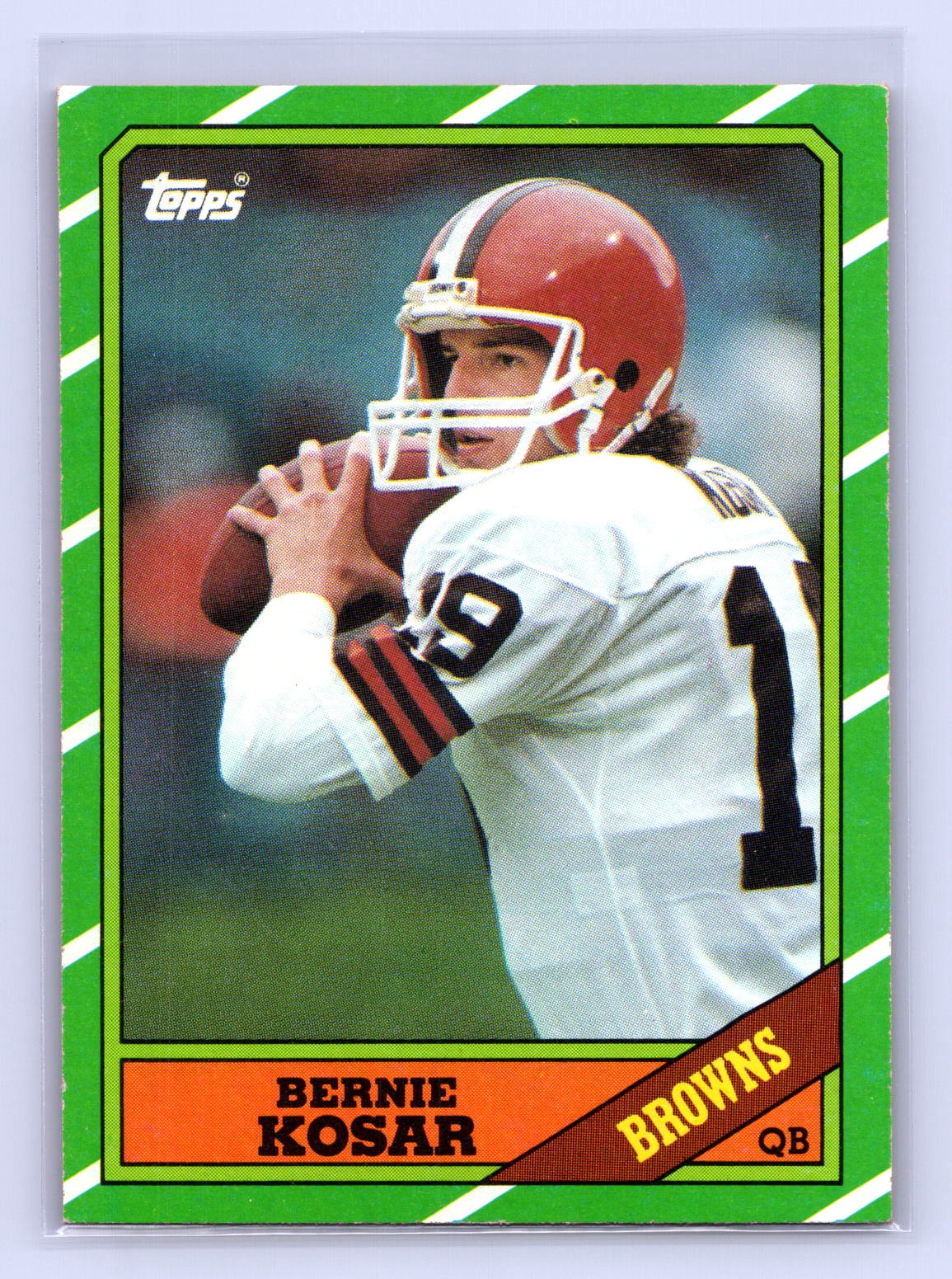 Bernie Kosar 1986 Topps Bernie Kosar 1986 Topps