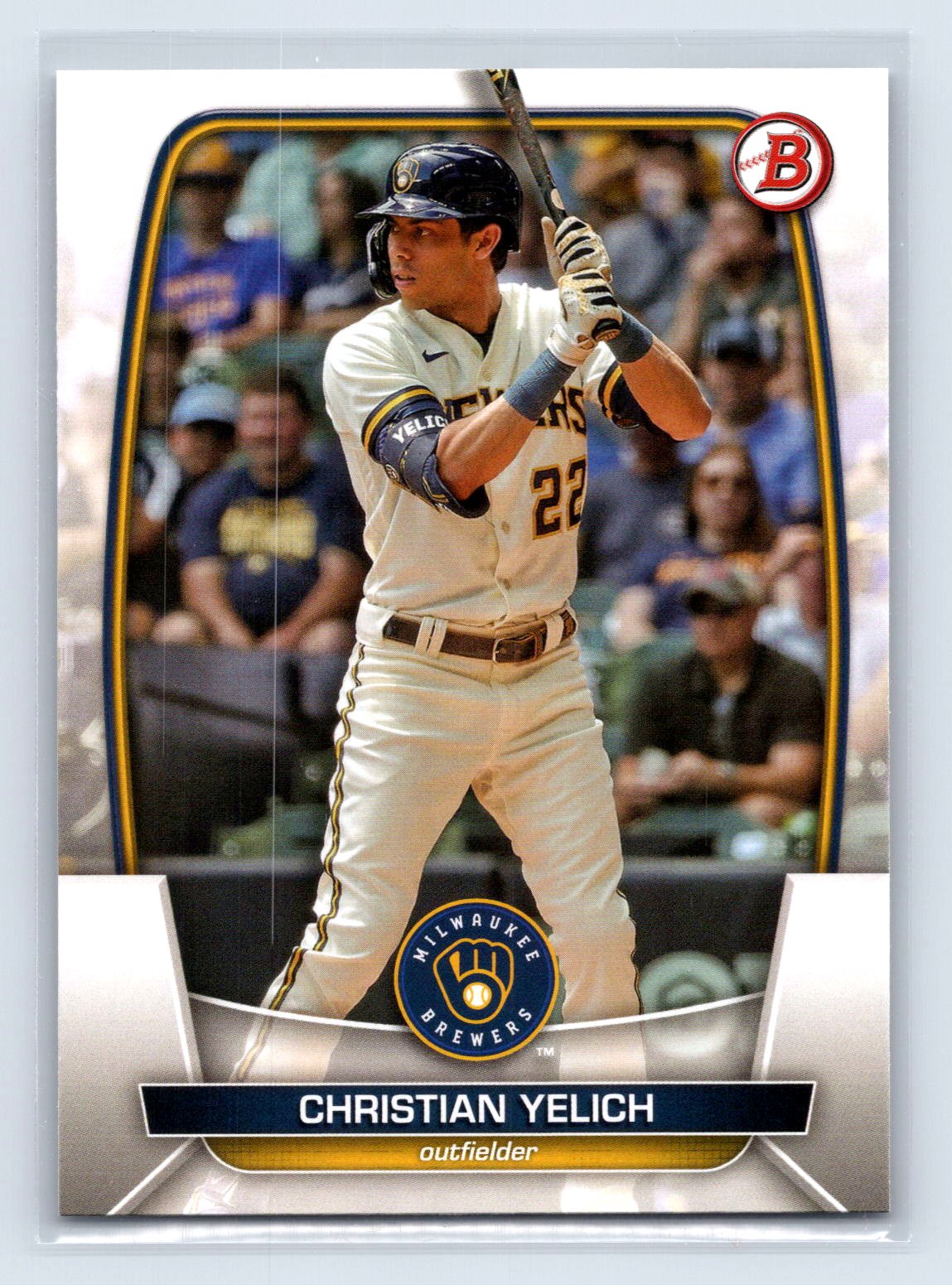 Christian Yelich 2023 Bowman Paper Brewers Christian Yelich 2023 Bowman Paper Brewers