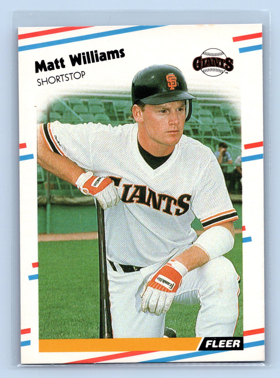 Matt Williams Fleer Giants Matt Williams Fleer Giants