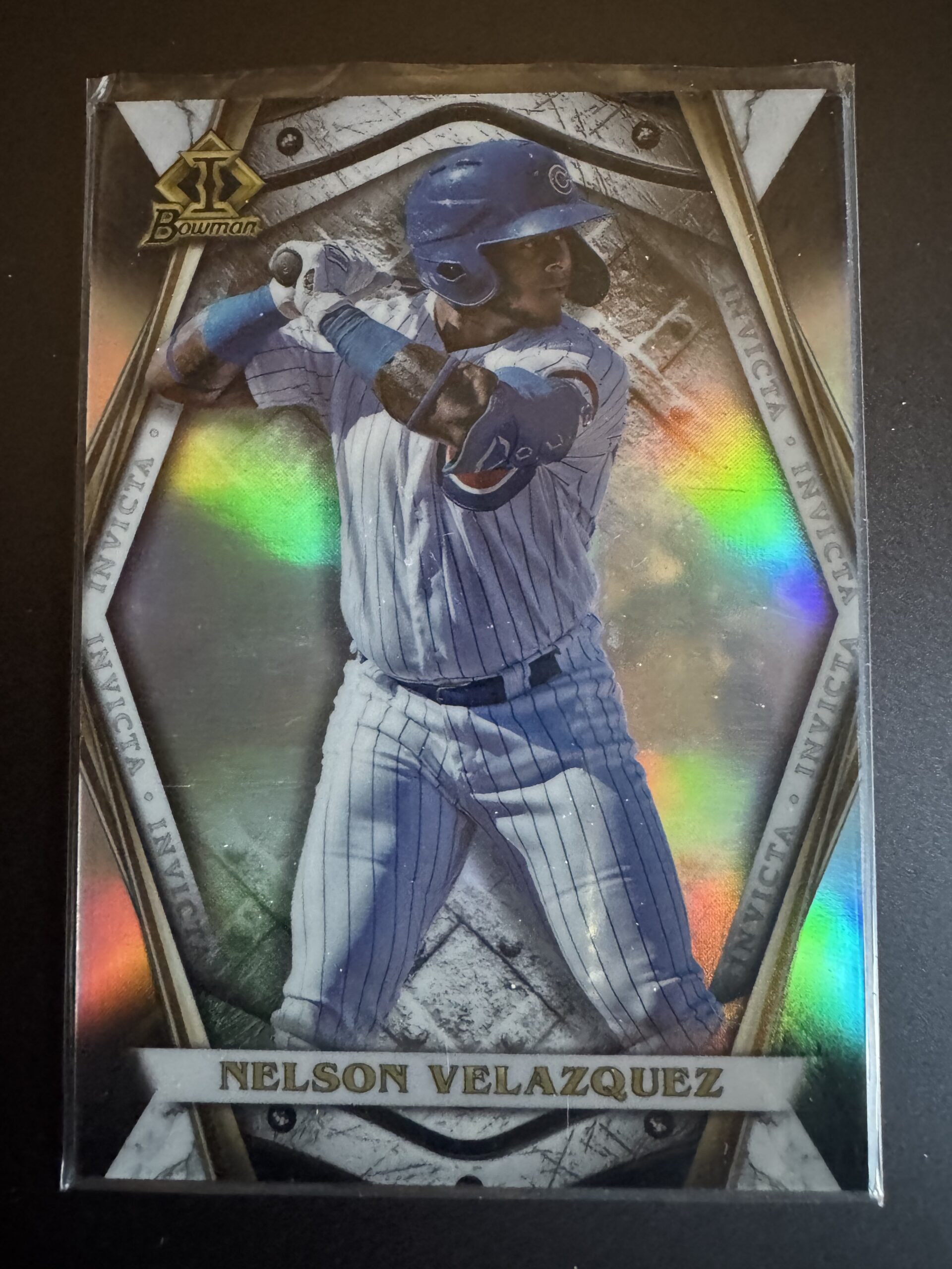 Nelson Velazquez 2022 Bowman Invicta Cubs Nelson Velazquez 2022 Bowman Invicta Cubs