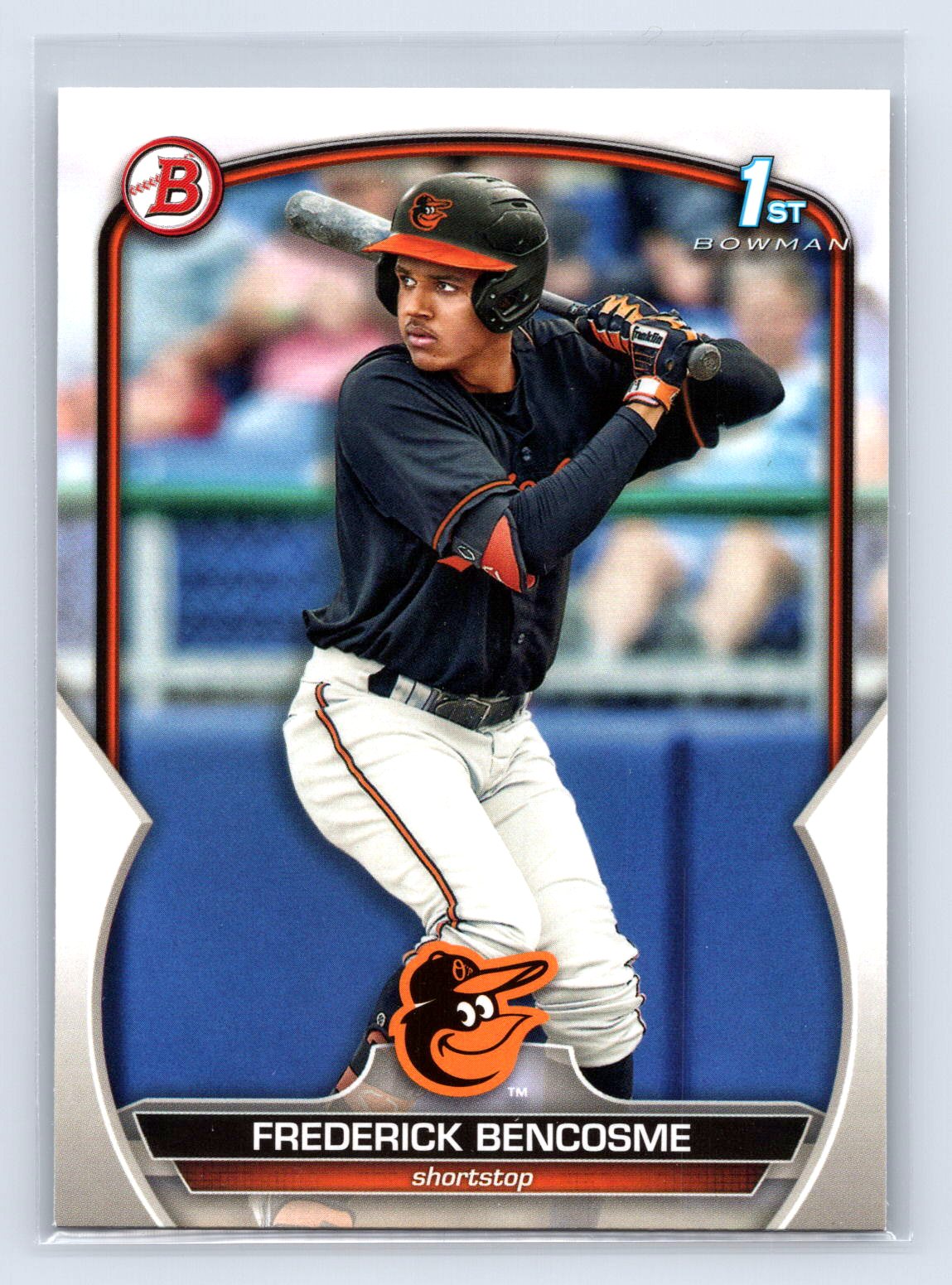 Frederick Bencosme 2023 1st Bowman Paper Orioles Frederick Bencosme 2023 1st Bowman Paper Orioles