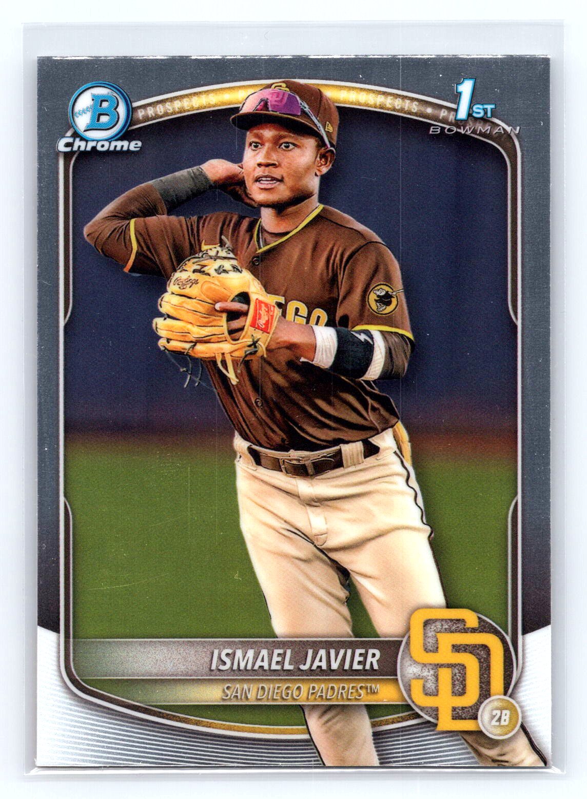 Ismael Javier 2025 1st Bowman Chrome Padres Ismael Javier 2025 1st Bowman Chrome Padres