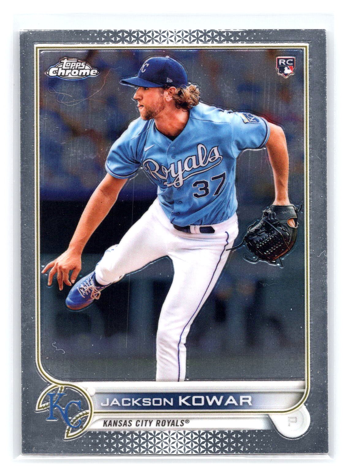 Jackson Kowar 2022 Topps Chrome RC Rookie Royals Jackson Kowar 2022 Topps Chrome RC Rookie Royals