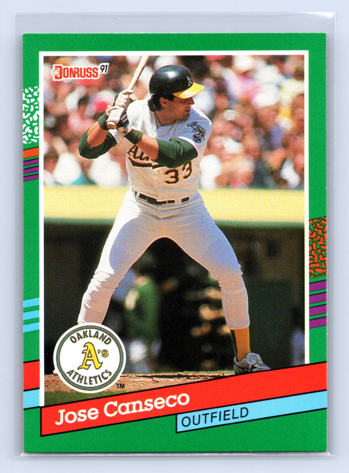 Jose Canseco Donruss Athletics Jose Canseco Donruss Athletics