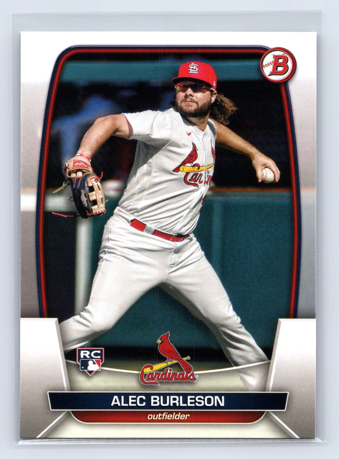 Alec Burleson 2023 Bowman Paper RC Cardinals Alec Burleson 2023 Bowman Paper RC Cardinals