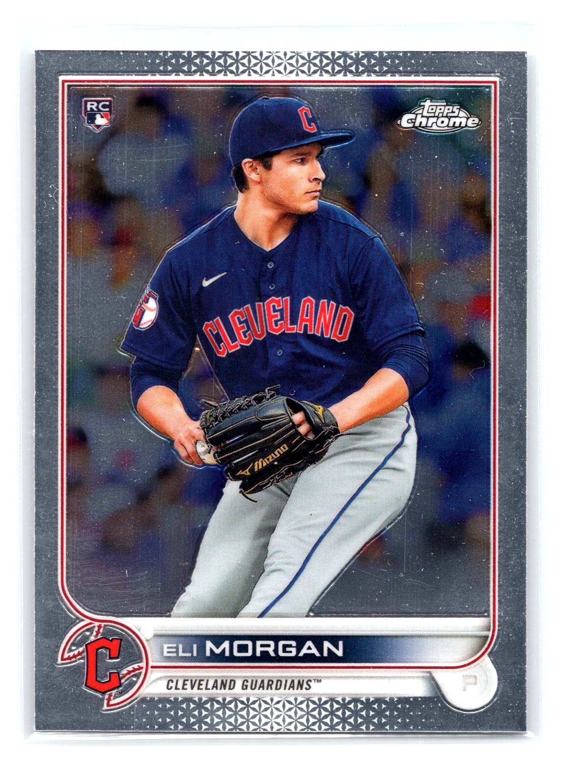 Eli Morgan 2022 Topps Chrome RC Rookie Guardians Eli Morgan 2022 Topps Chrome RC Rookie Guardians