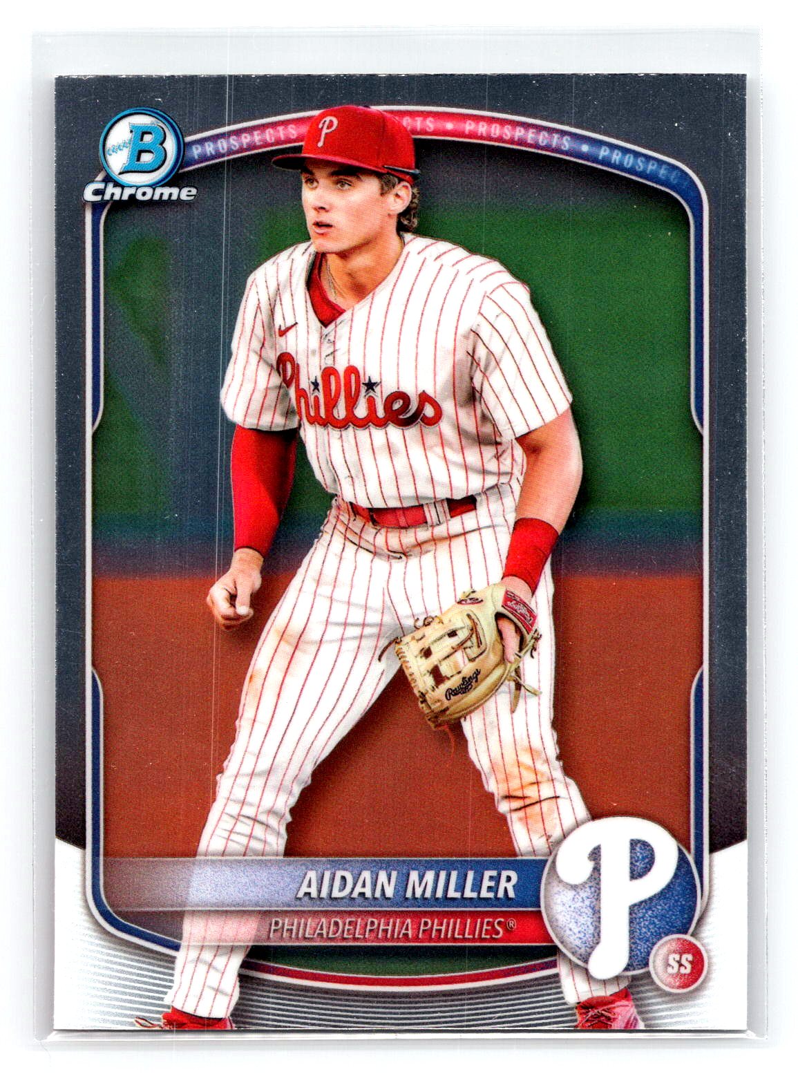 Aidan Miller 2025 Bowman Chrome Prospect Phillies Aidan Miller 2025 Bowman Chrome Prospect Phillies