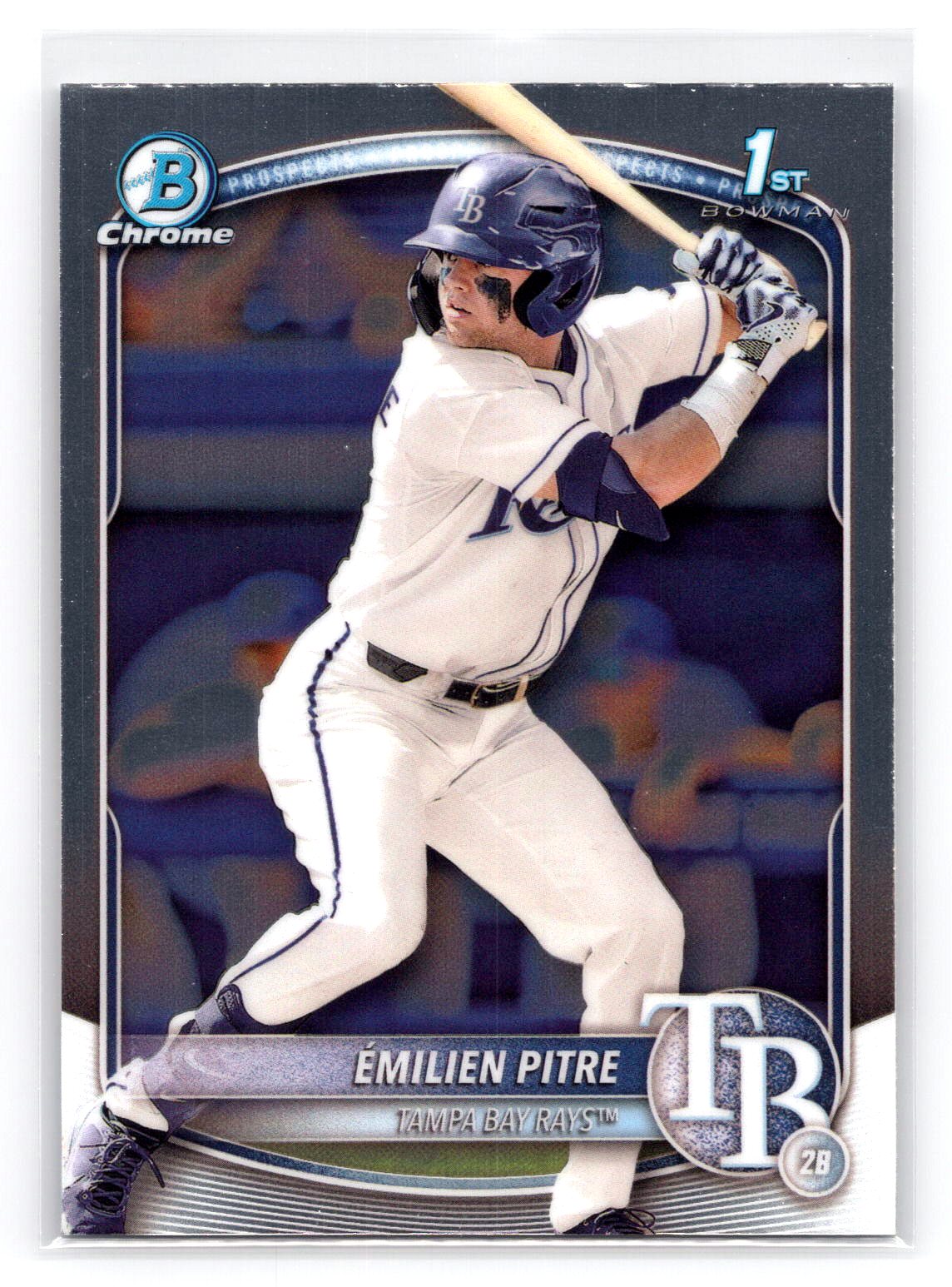 Emilien Pitre 2025 1st Bowman Prospect Rays Emilien Pitre 2025 1st Bowman Prospect Rays